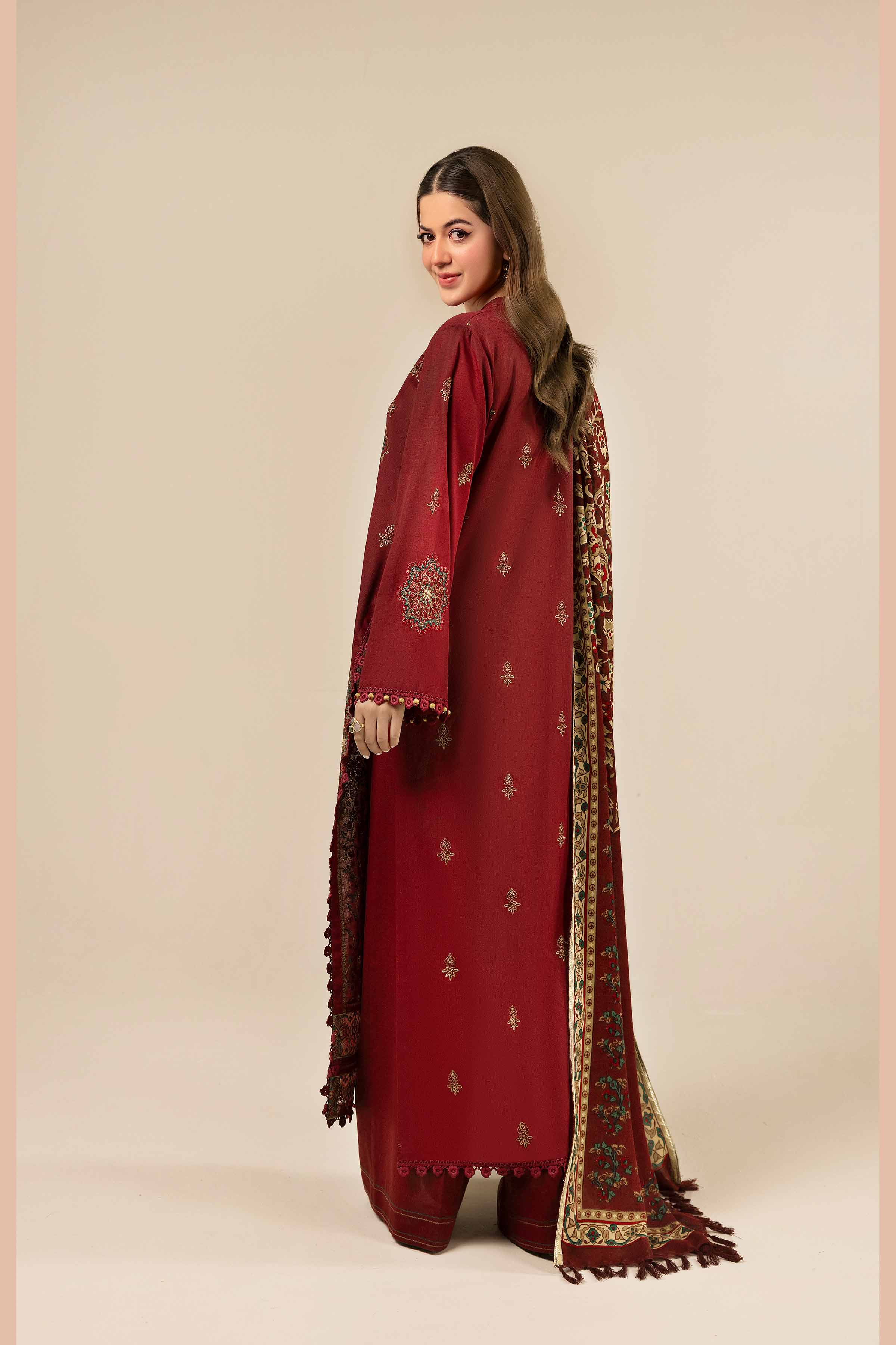 3 Piece - Embroidered Suit - 42404267