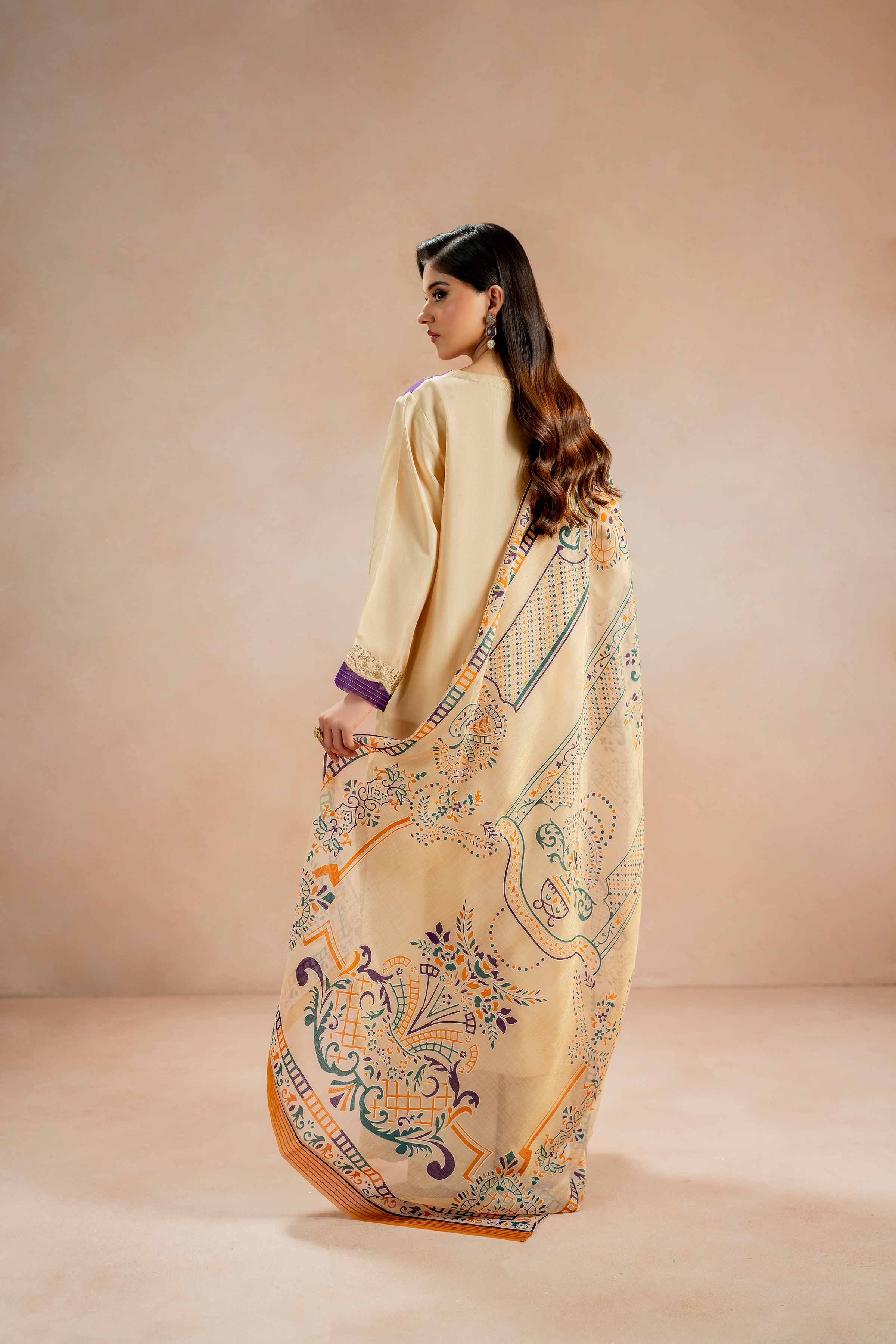 3 Piece - Embroidered Suit - 42419111