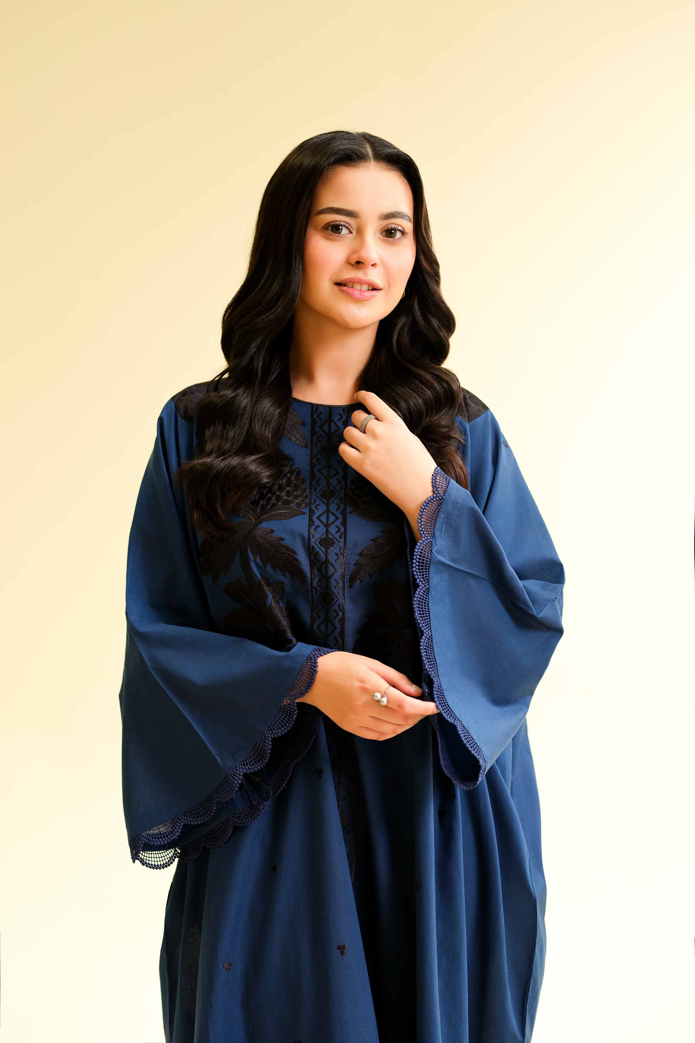 2 Piece - Dyed Embroidered Suit - 42501145