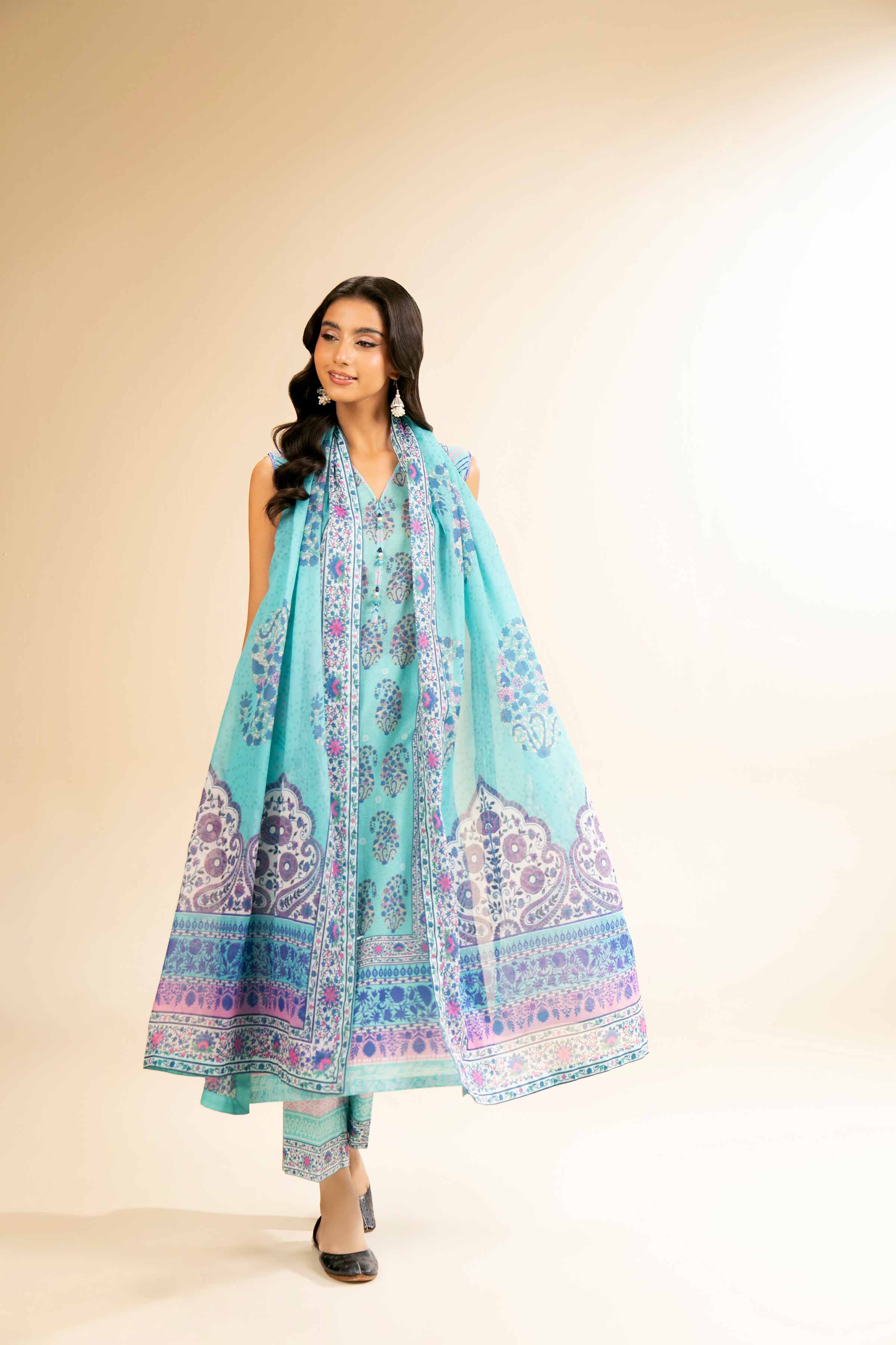3 Piece - Digital Printed Suit - 42501207