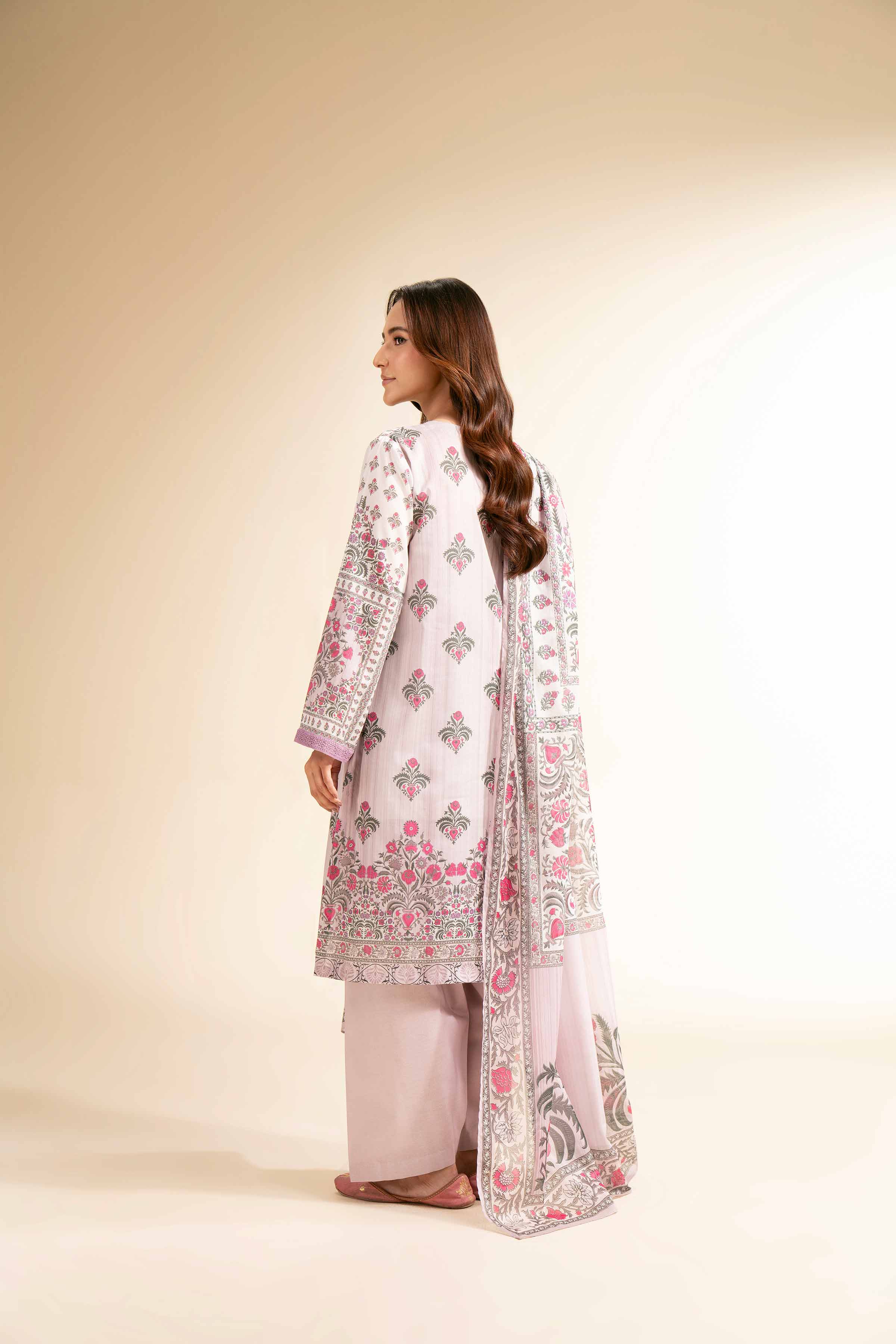 3 Piece - Digital Printed Suit - 42501208