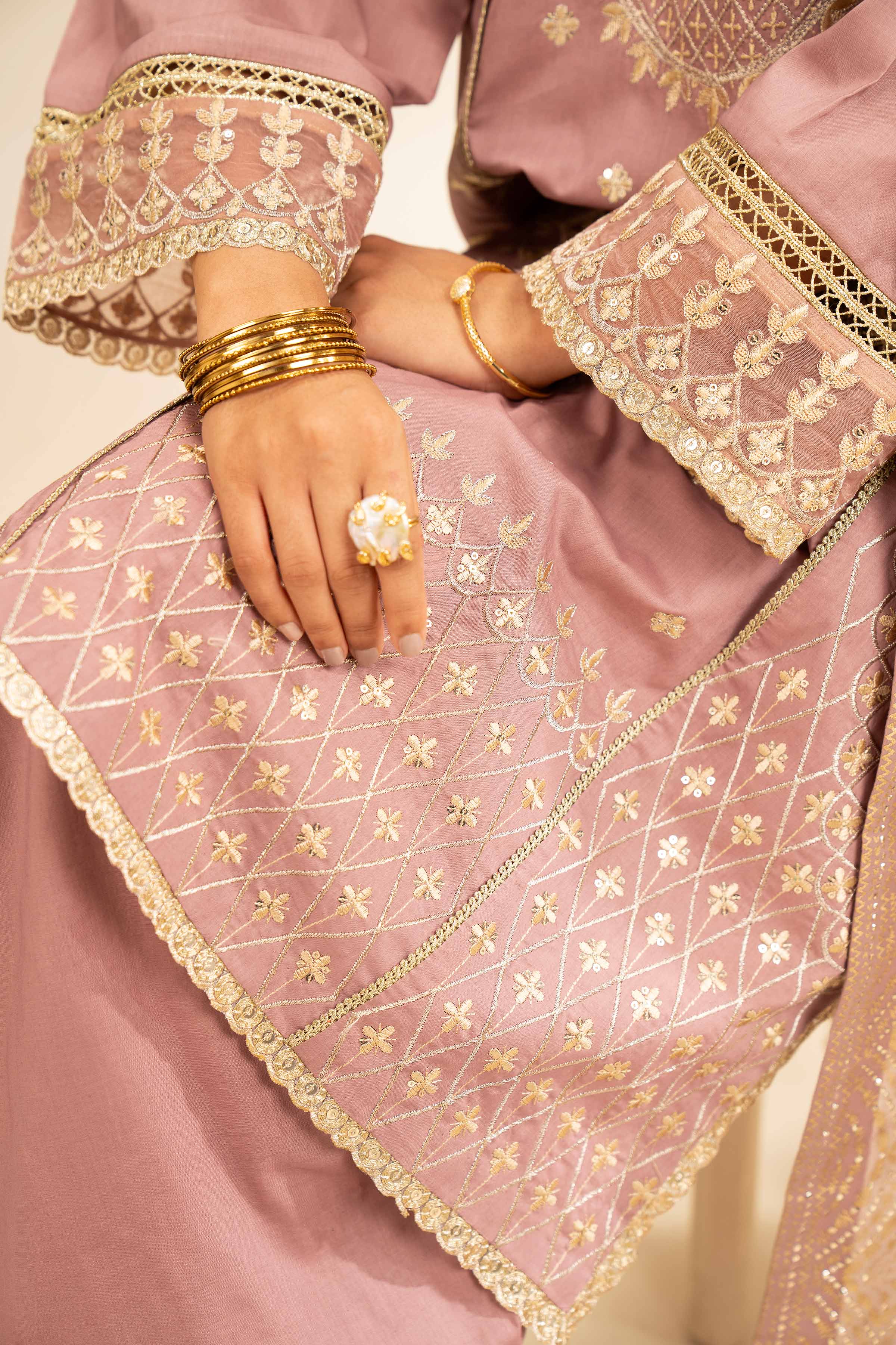 3 Piece - Embellished Suit - 42501375
