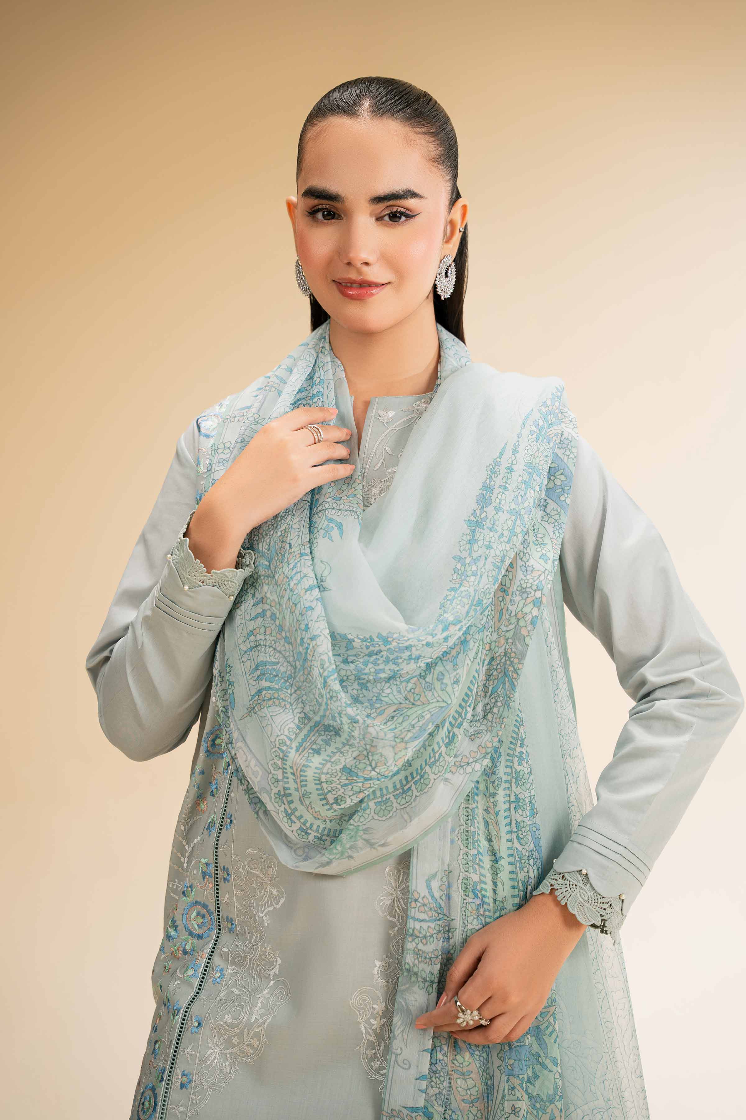 3 Piece - Embroidered Suit - 42501377