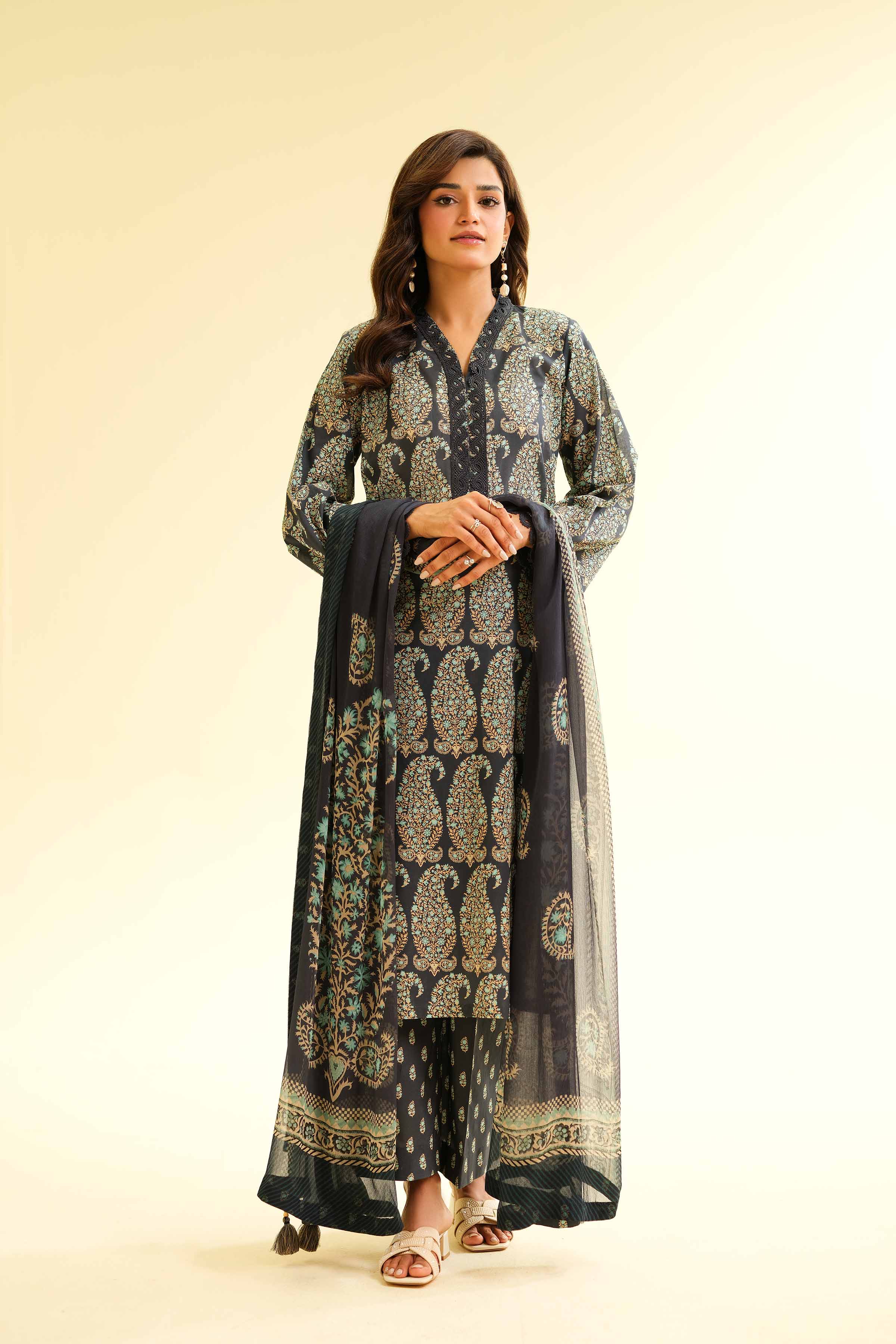 3 Piece - Printed Suit - 42501495