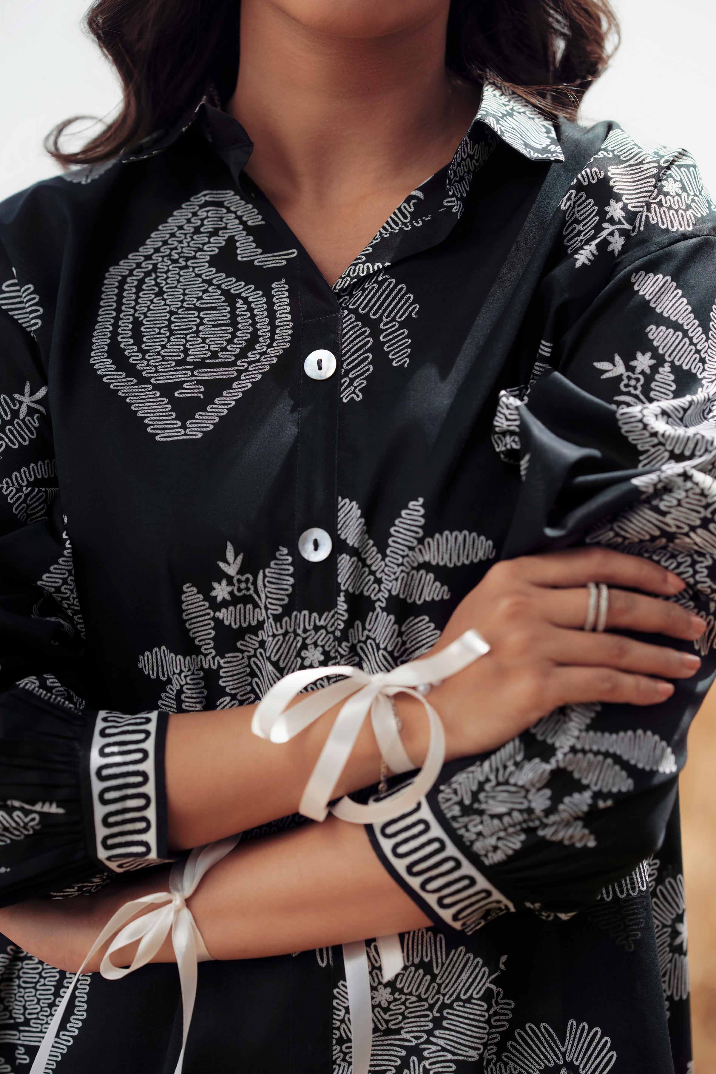 2 Piece - Printed Suit - 42502002 for Women - Unstitched Collection | Nishat | Shop Online