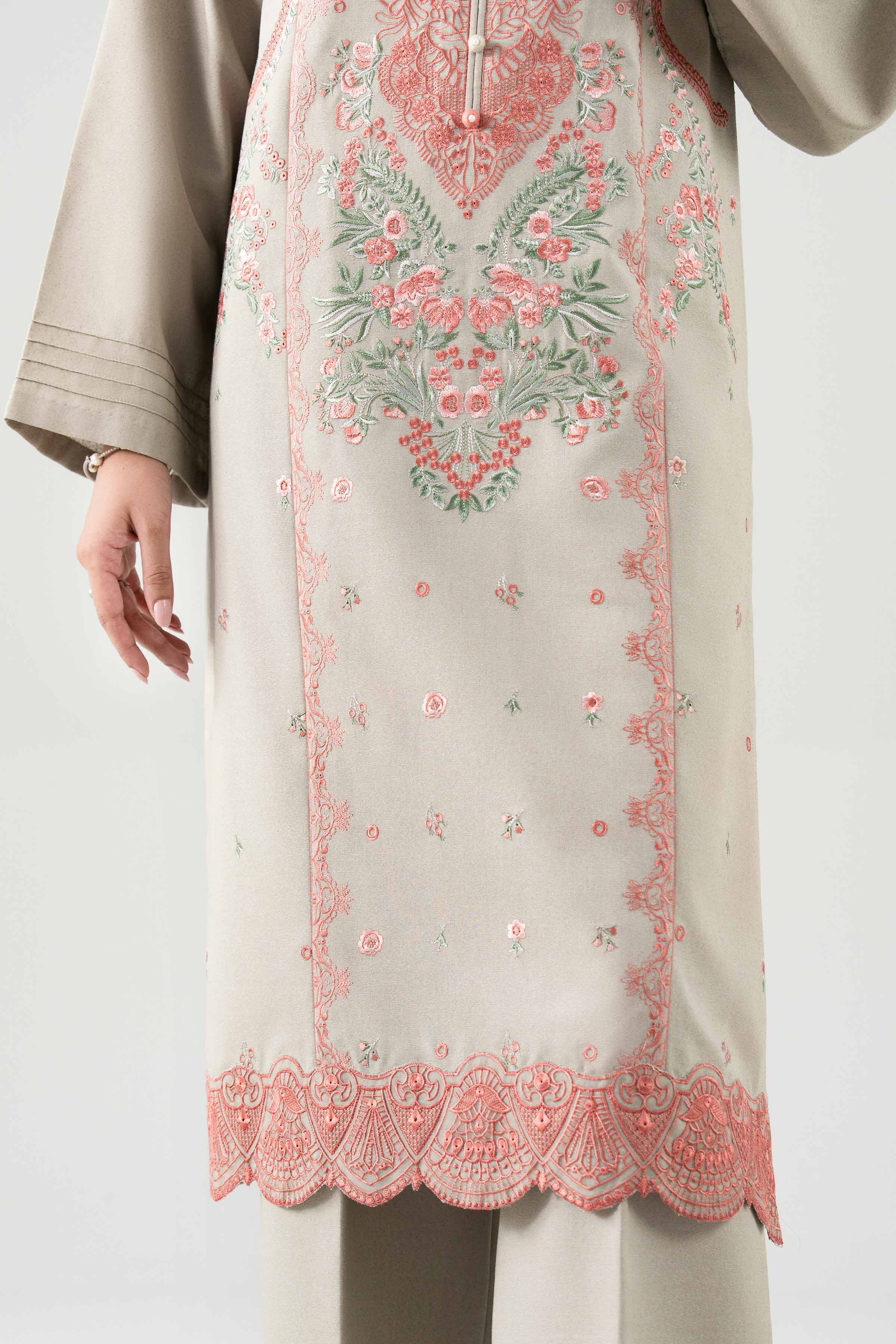 2 Piece - Embroidered Suit - 42502335 for Women - Unstitched Collection | Nishat | Shop Online