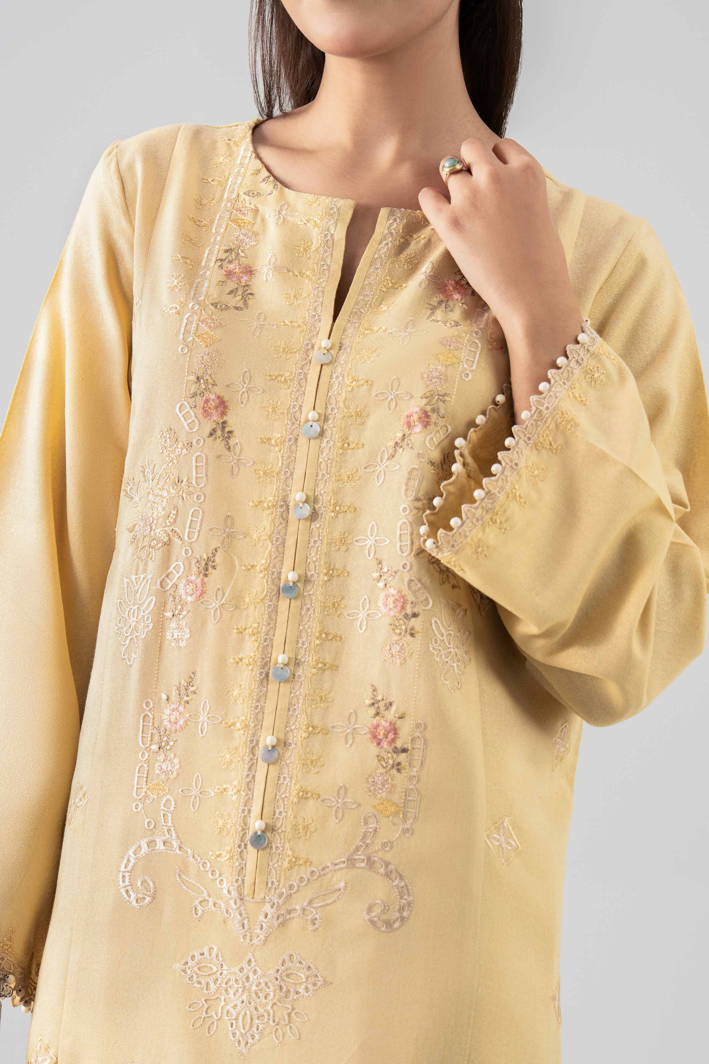 2 Piece - Embroidered Suit - 42502337 for Women - Unstitched Collection | Nishat | Shop Online