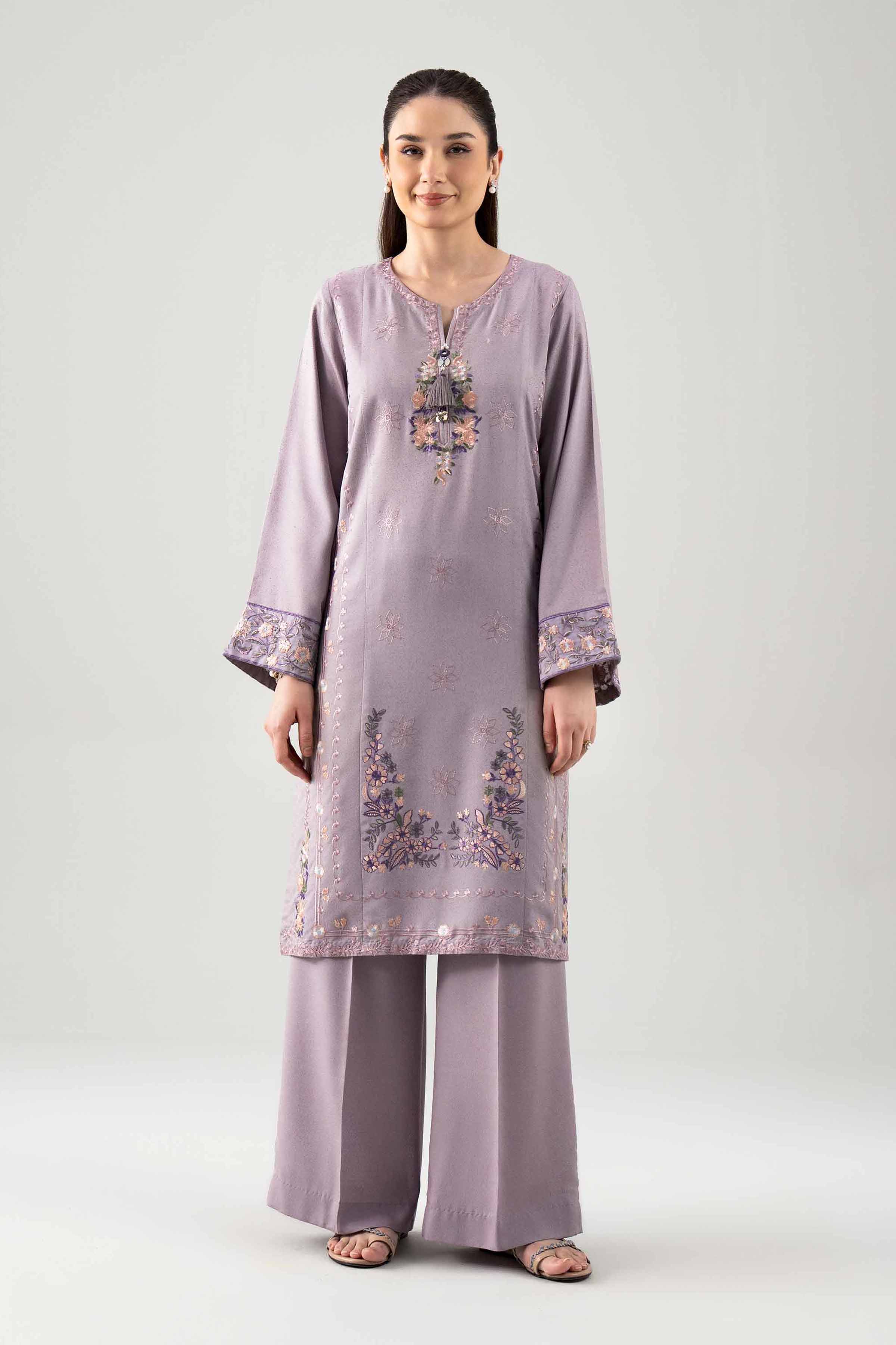 2 Piece - Embroidered Suit - 42502338 for Women - Unstitched Collection | Nishat | Shop Online