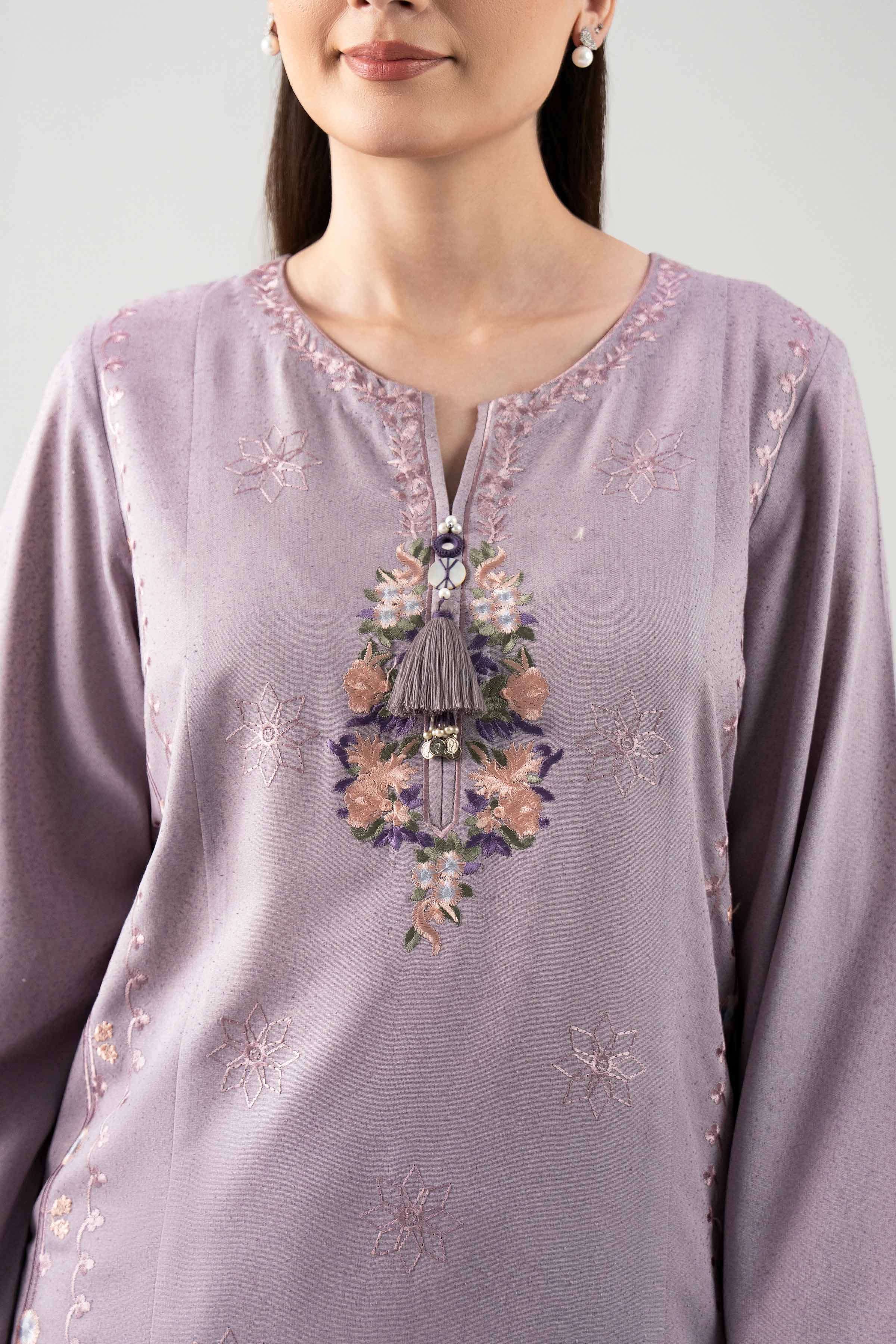 2 Piece - Embroidered Suit - 42502338 for Women - Unstitched Collection | Nishat | Shop Online
