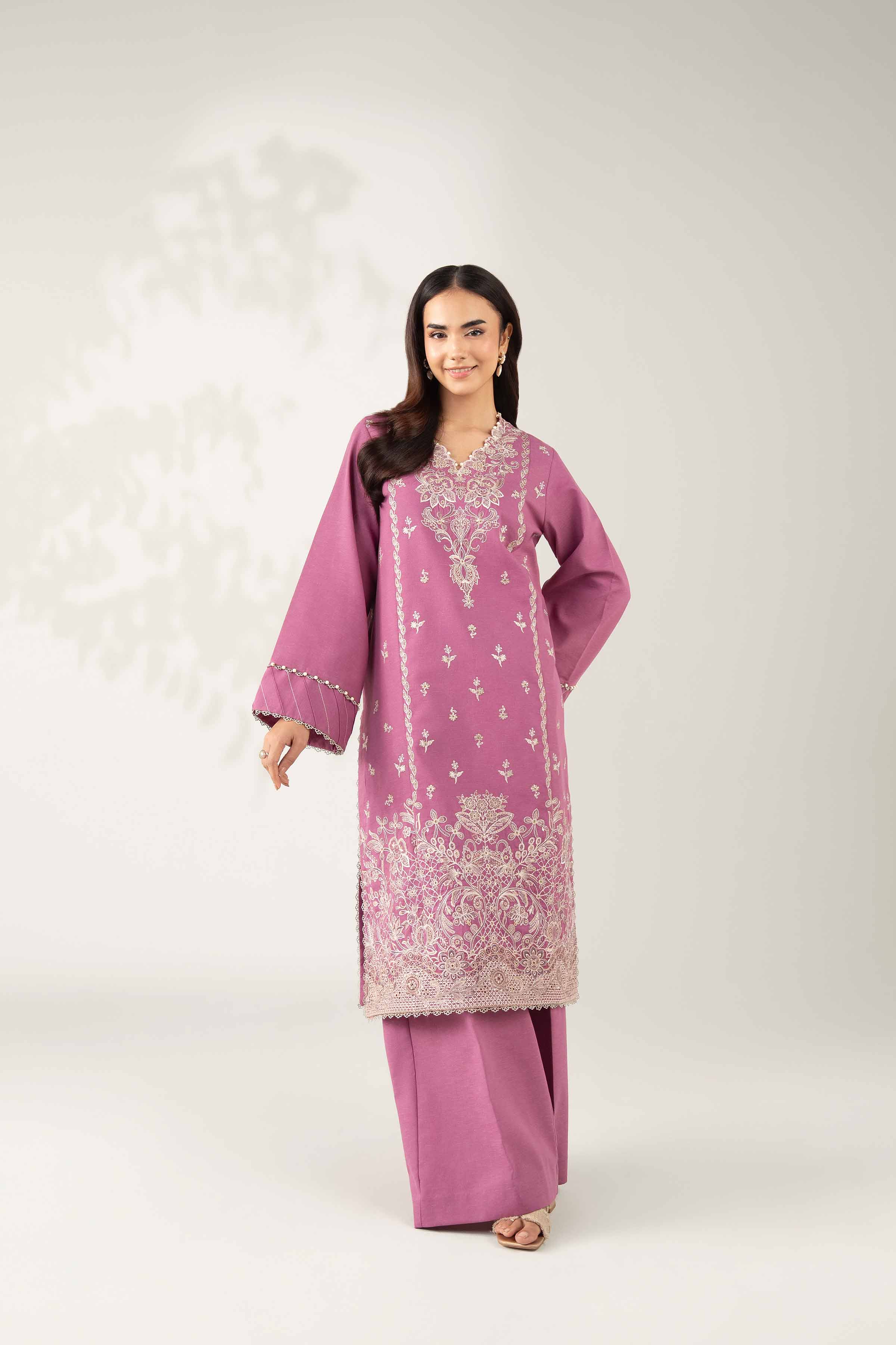 2 Piece - Embroidered Suit - 42502716 for Women - Unstitched Collection | Nishat | Shop Online