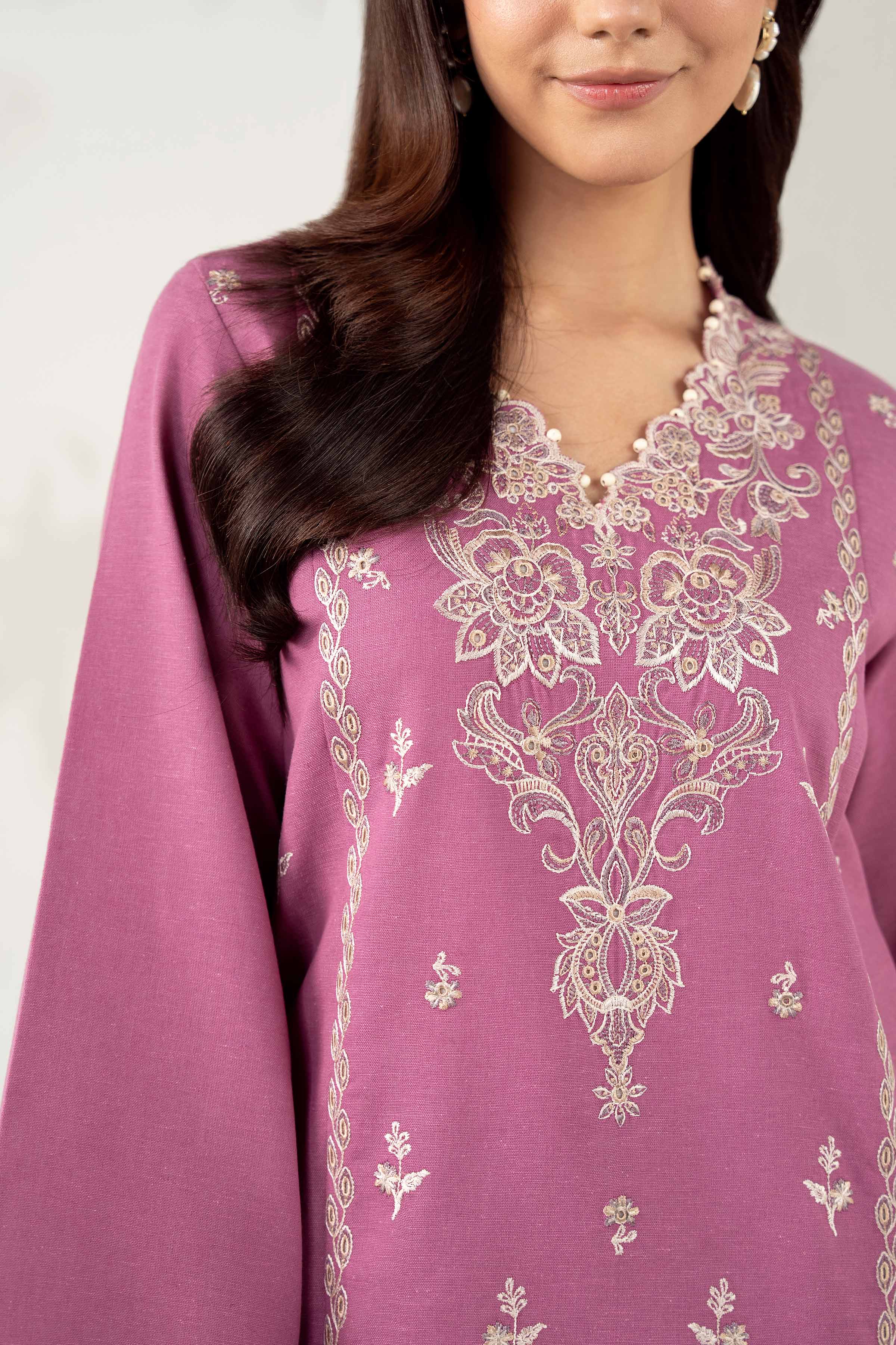 2 Piece - Embroidered Suit - 42502716 for Women - Unstitched Collection | Nishat | Shop Online