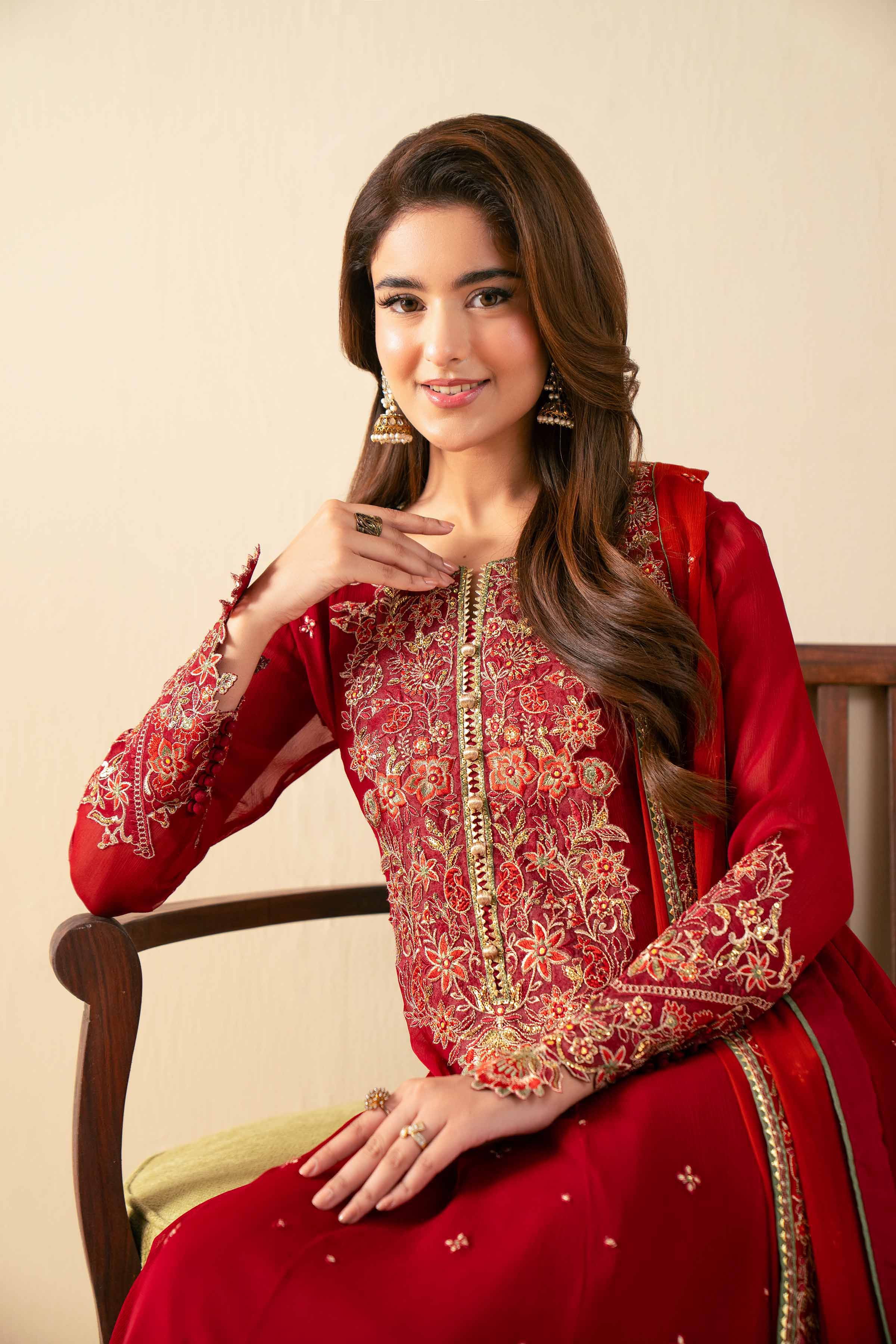 3 Piece - Embroidered Suit - 42502776 for Women - Unstitched Collection | Nishat | Shop Online