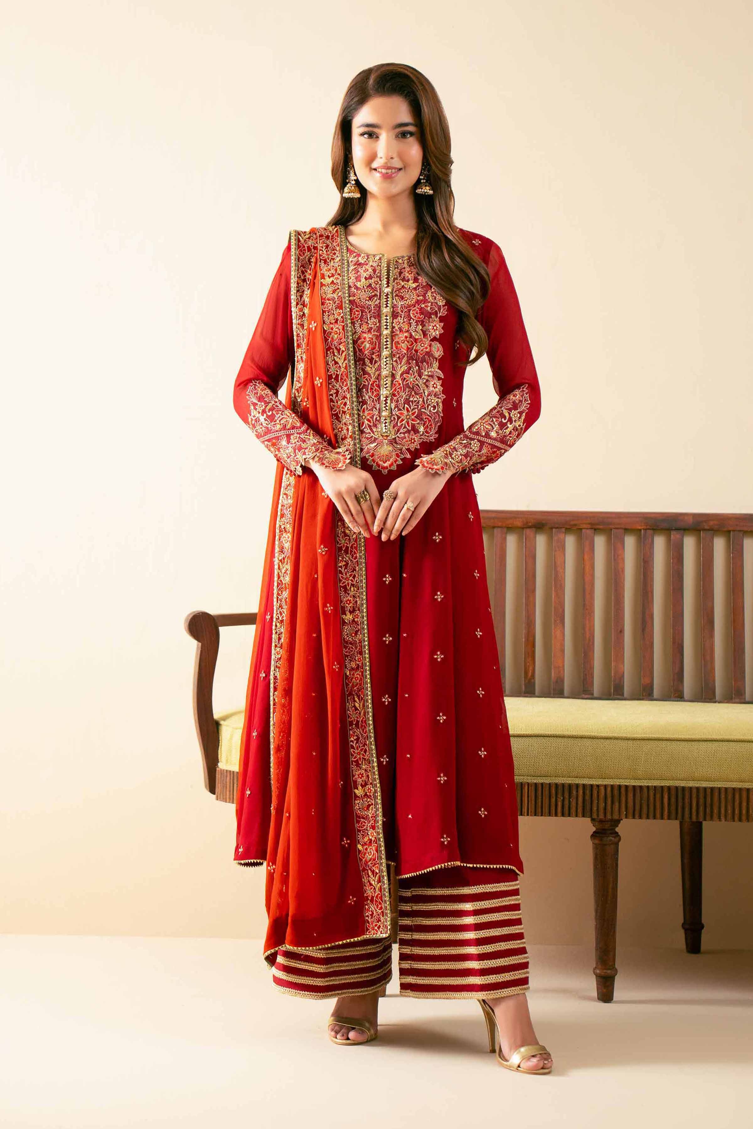 3 Piece - Embroidered Suit - 42502776 for Women - Unstitched Collection | Nishat | Shop Online