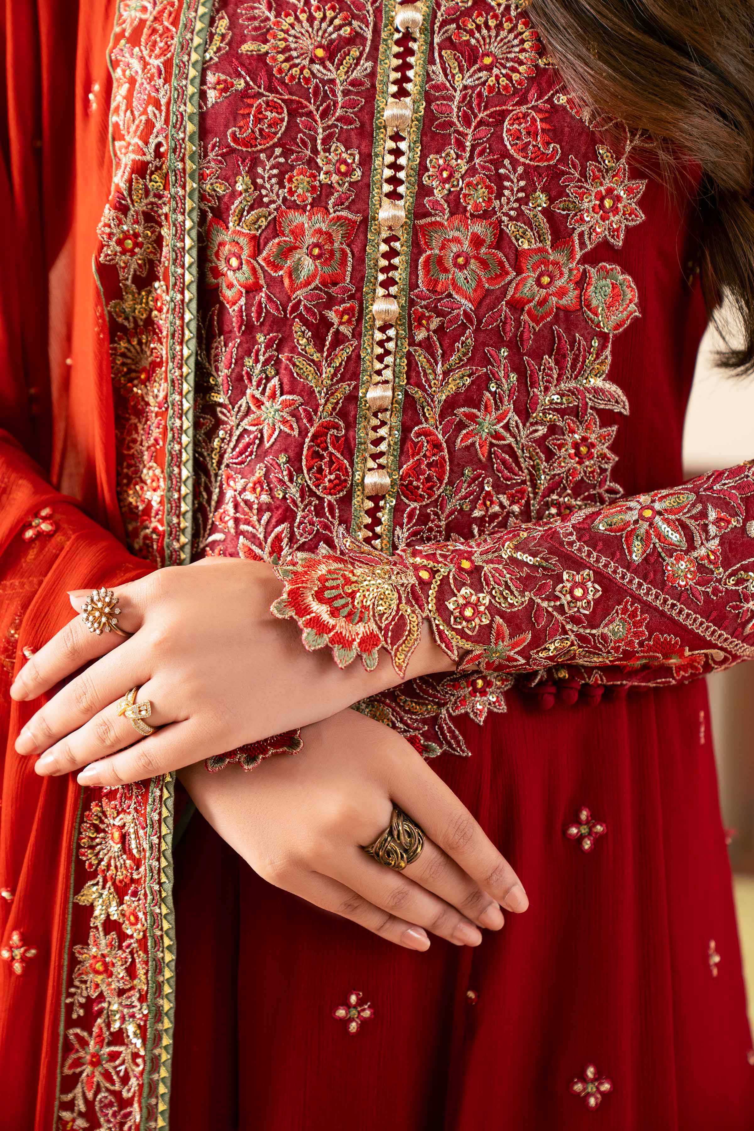 3 Piece - Embroidered Suit - 42502776 for Women - Unstitched Collection | Nishat | Shop Online