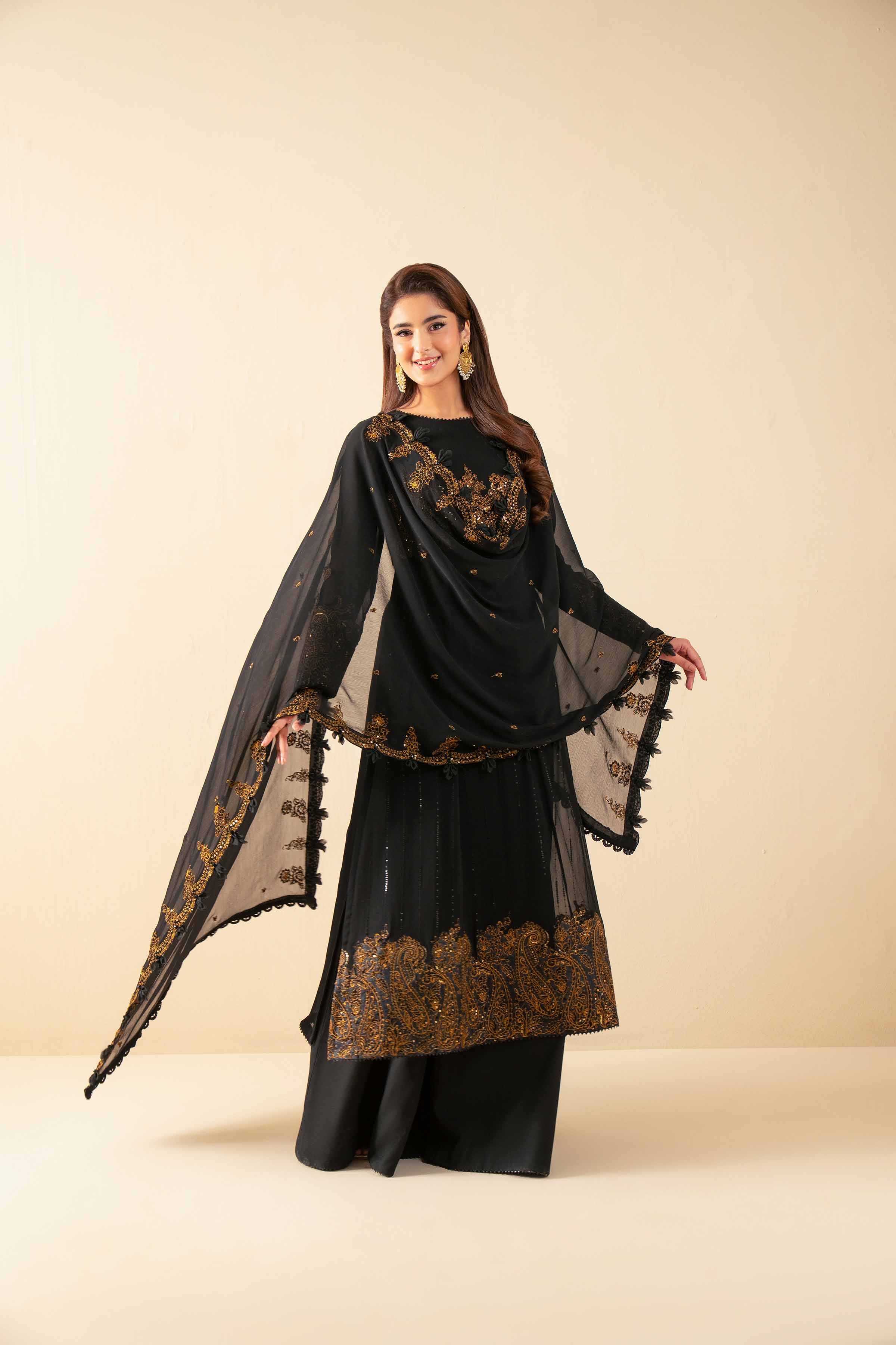 3 Piece - Embroidered Suit - 42502778 for Women - Unstitched Collection | Nishat | Shop Online