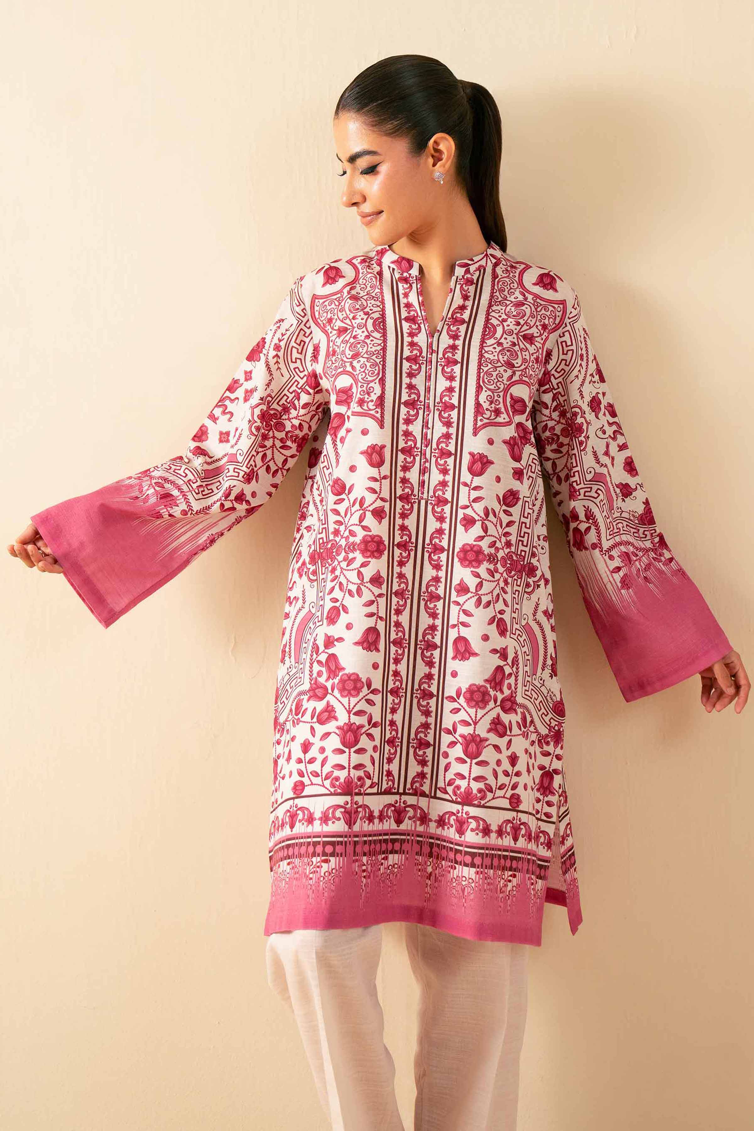 2 Piece - Digital Printed Suit - 42502789 for Women - Unstitched Collection | Nishat | Shop Online
