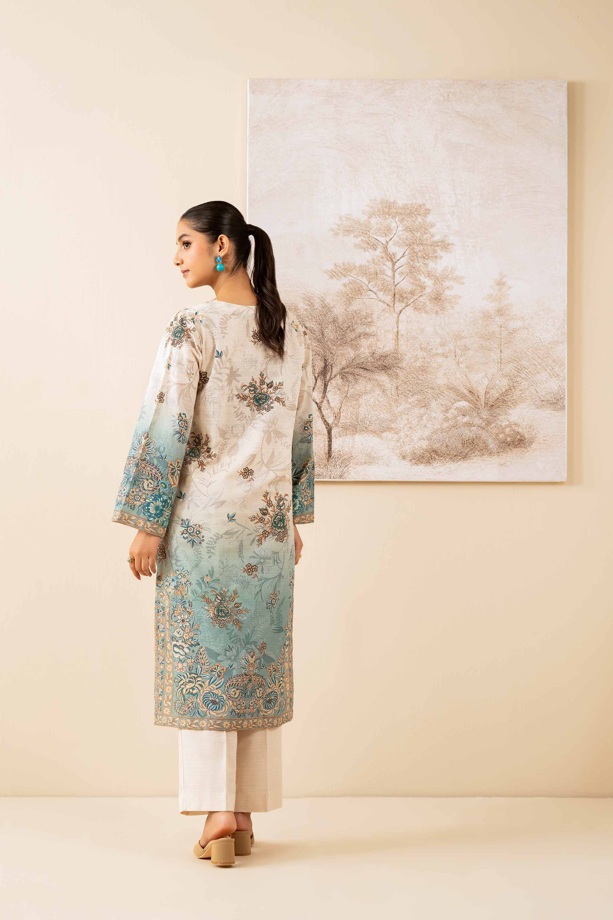 2 Piece - Digital Printed Suit - 42502790 for Women - Unstitched Collection | Nishat | Shop Online