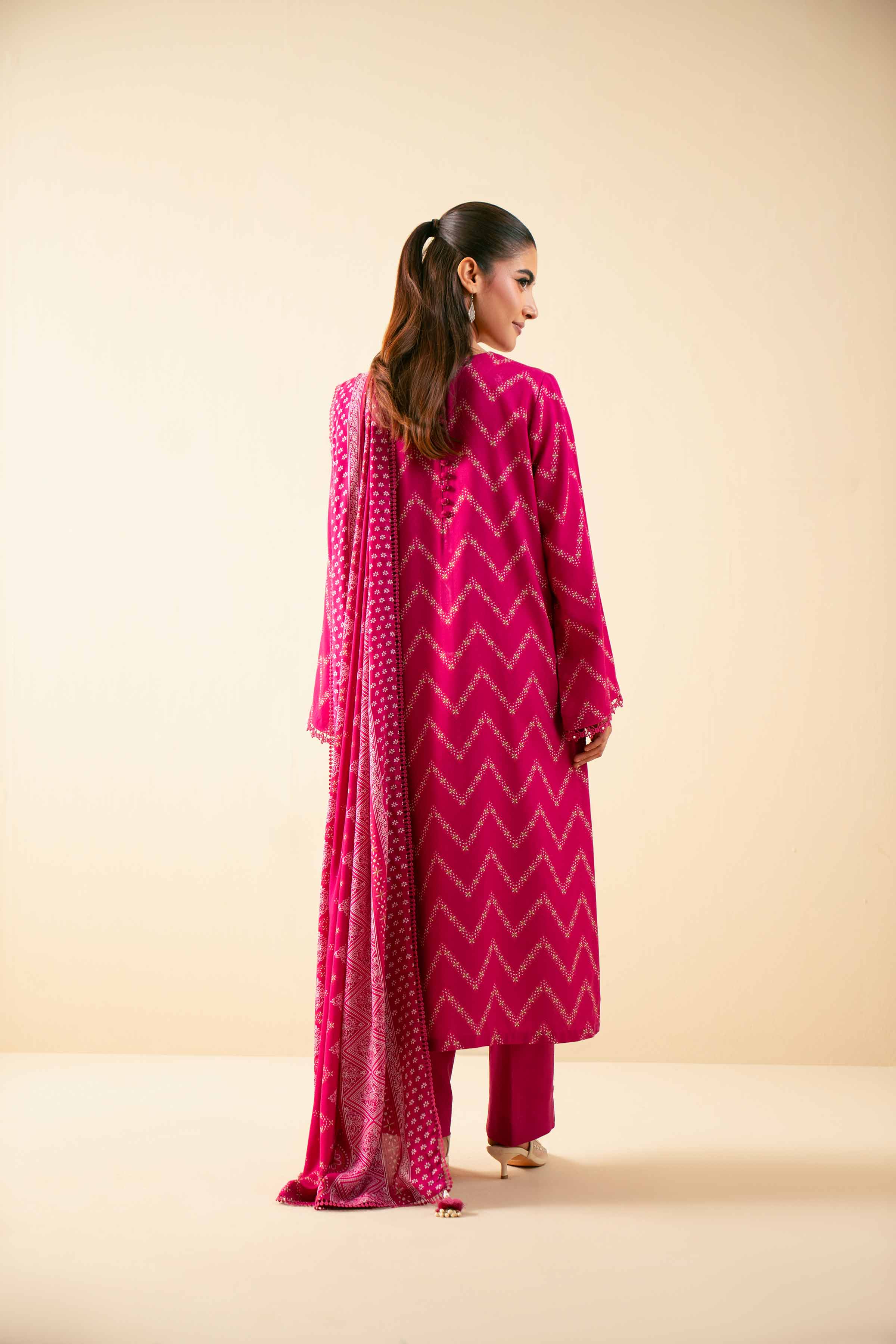 3 Piece - Printed Embroidered Suit - 42502821 for Women - Unstitched Collection | Nishat | Shop Online