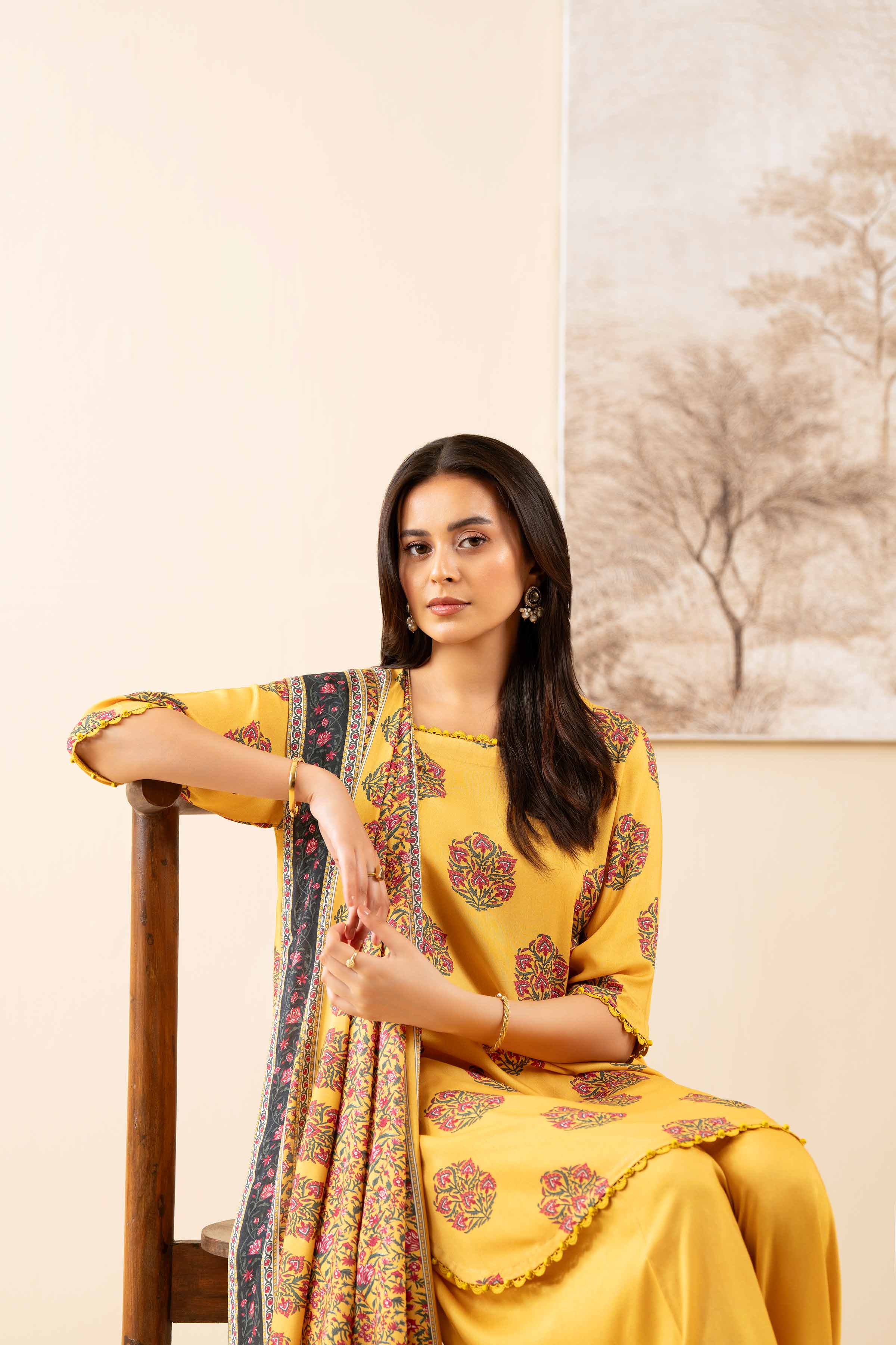 3 Piece - Printed Suit - 42502835 for Women - Unstitched Collection | Nishat | Shop Online
