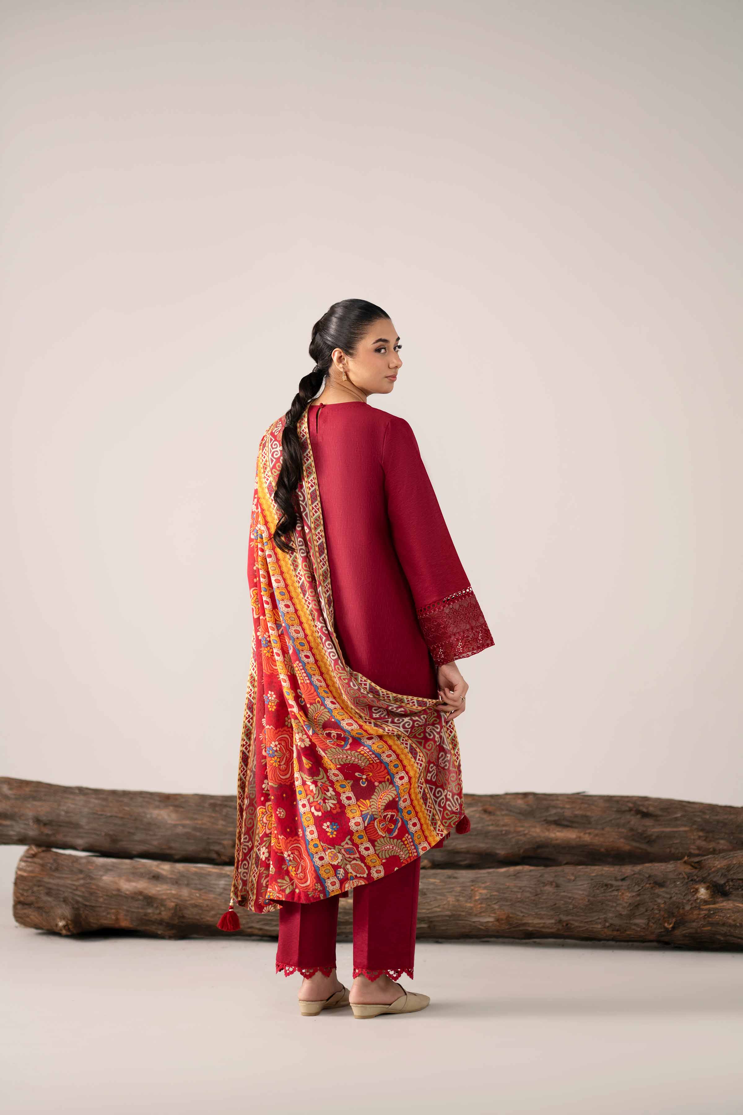 3 Piece - Digital Printed Embroidered Suit - 42502978 for Women - Unstitched Collection | Nishat | Shop Online