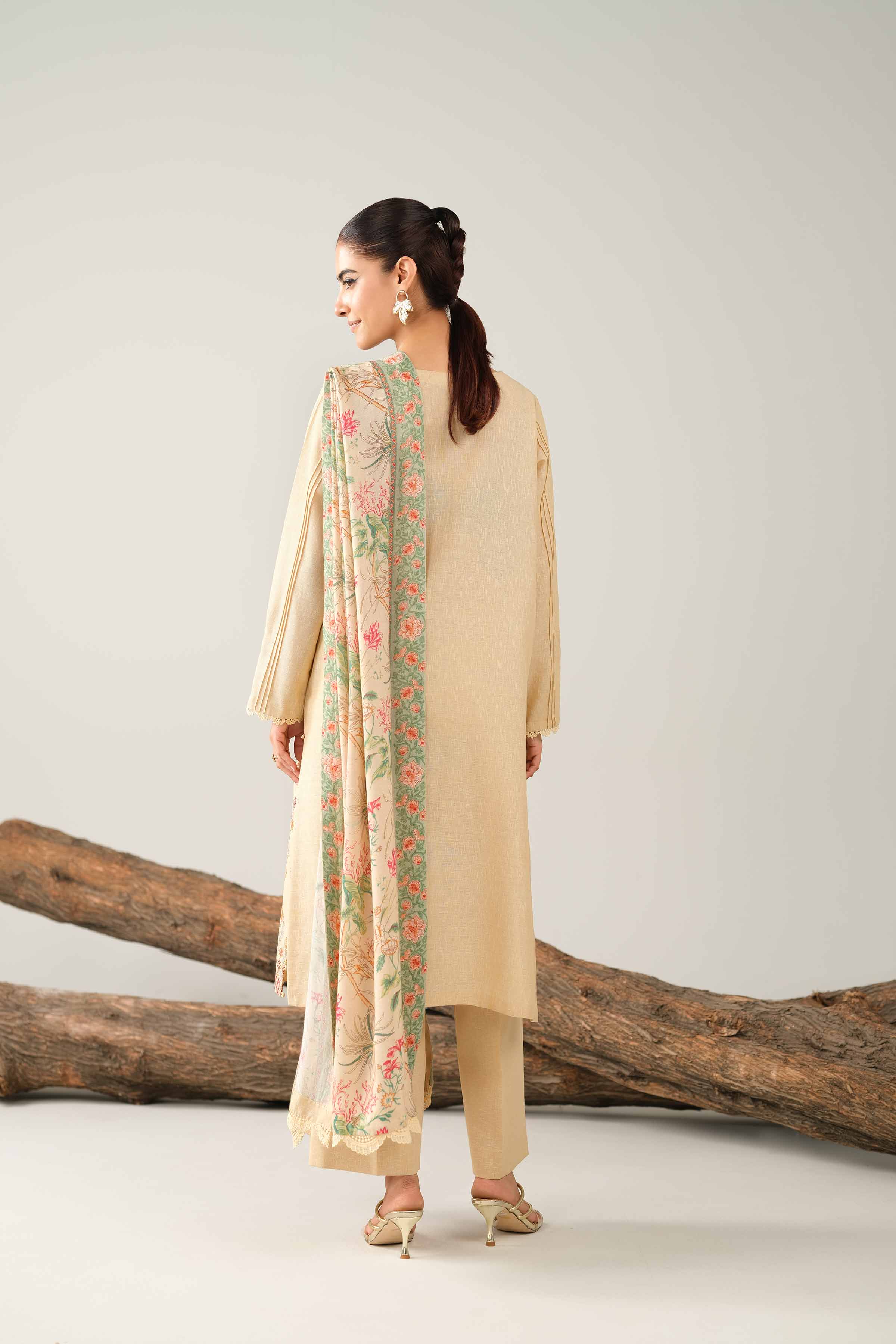 3 Piece - Digital Printed Embroidered Suit - 42502980 for Women - Unstitched Collection | Nishat | Shop Online