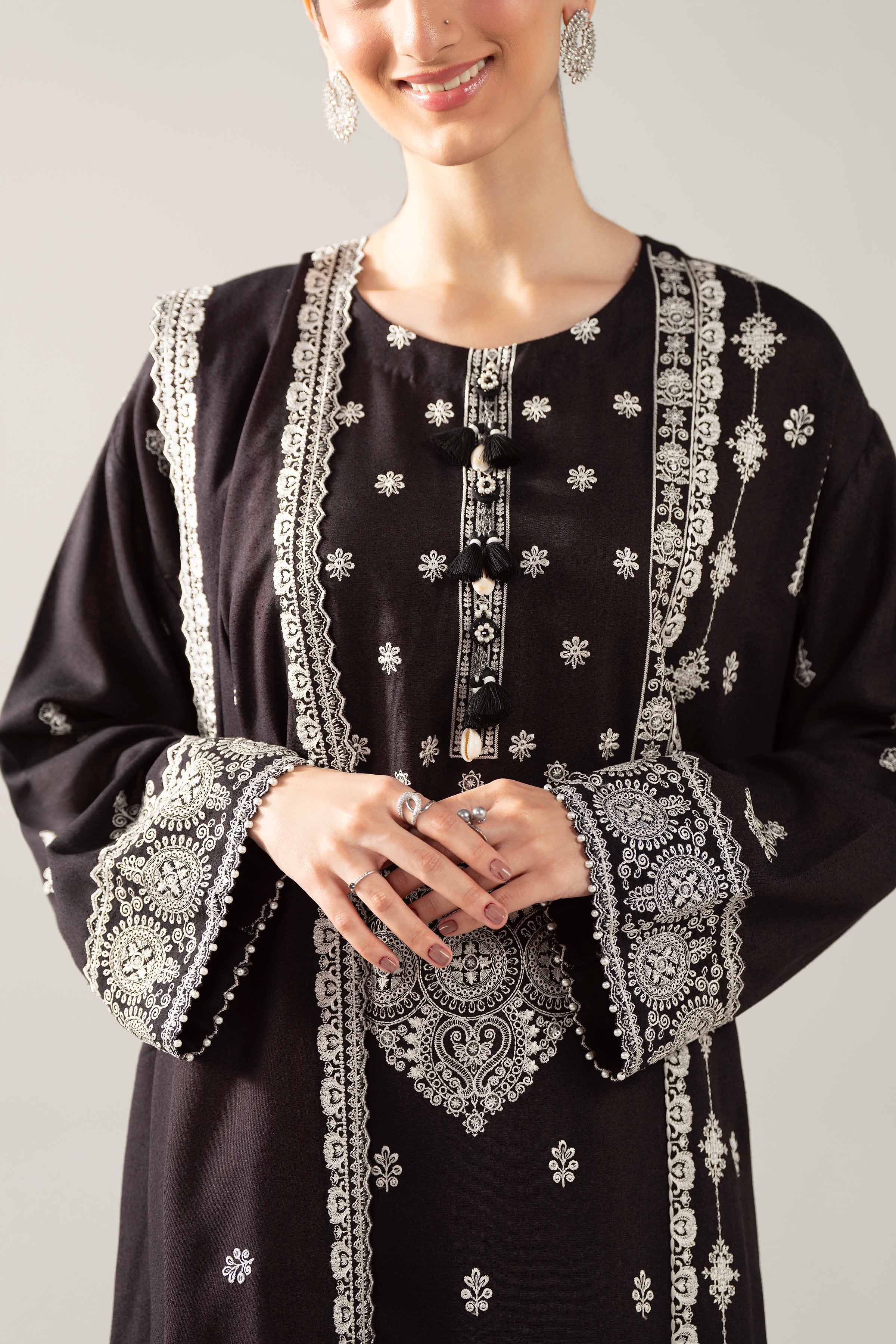 3 Piece - Embroidered Suit - 42503587 for Women - Unstitched Collection | Nishat | Shop Online