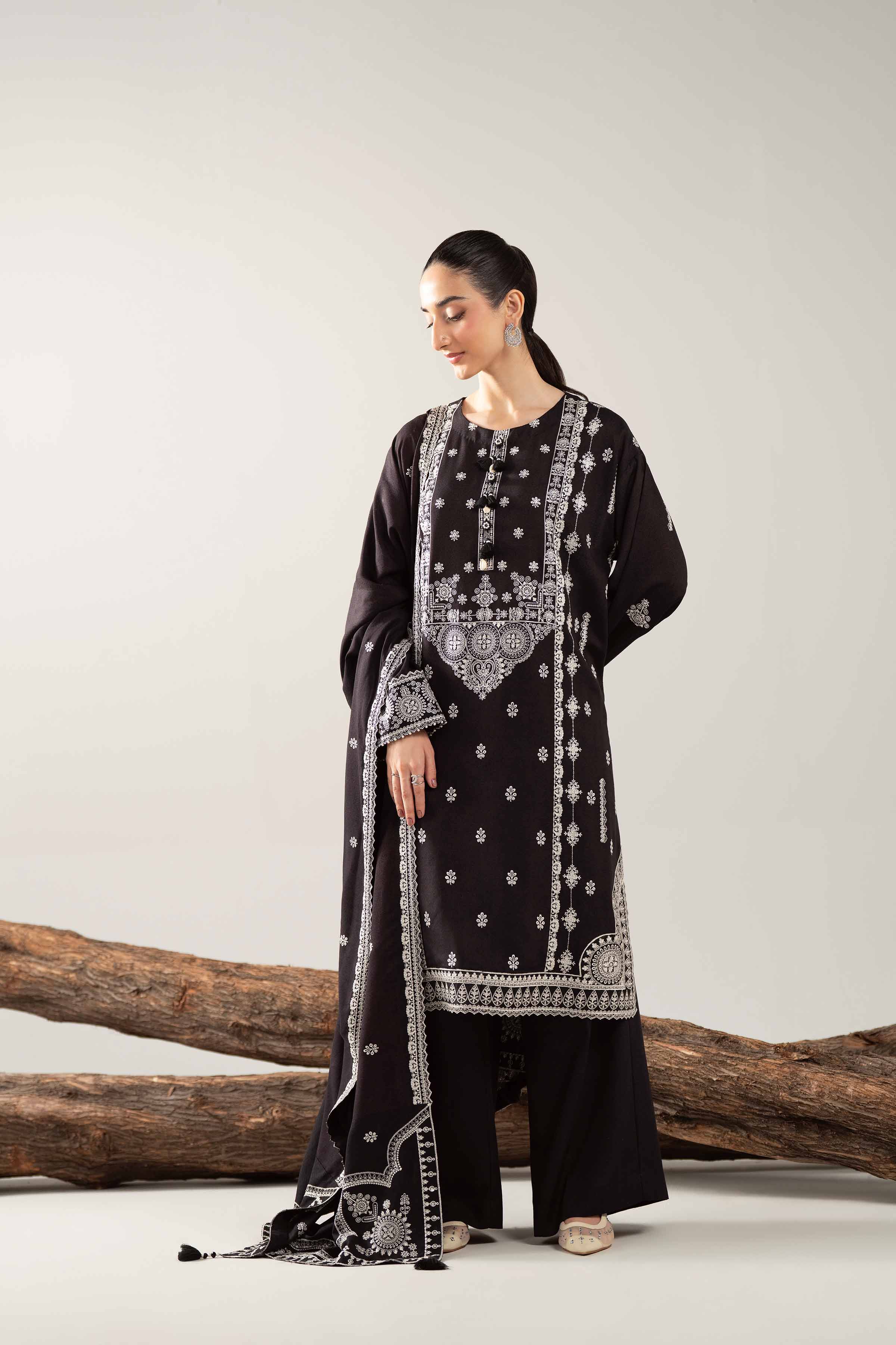 3 Piece - Embroidered Suit - 42503587 for Women - Unstitched Collection | Nishat | Shop Online