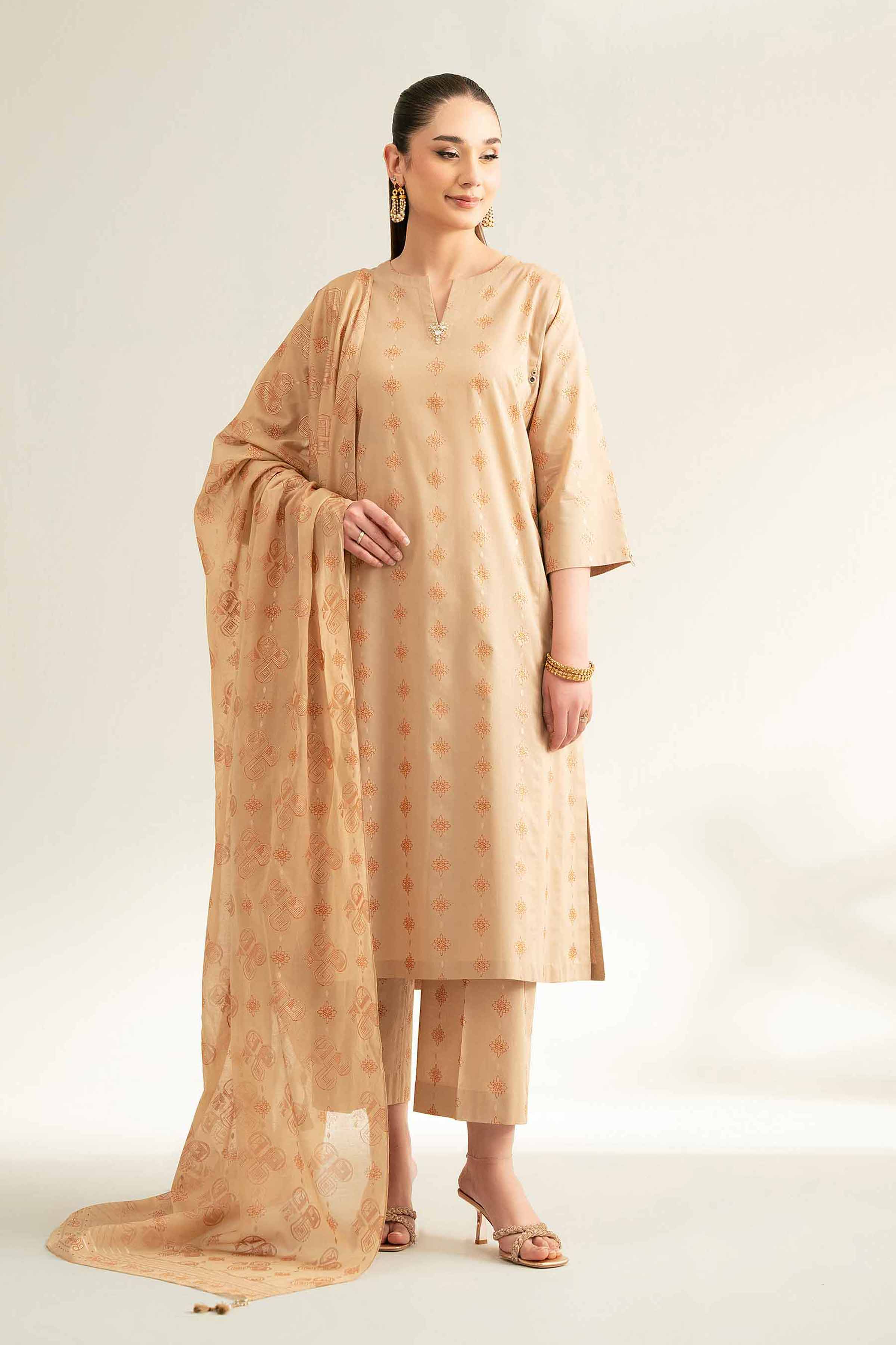 3 Piece - Embroidered Suit - 42519178