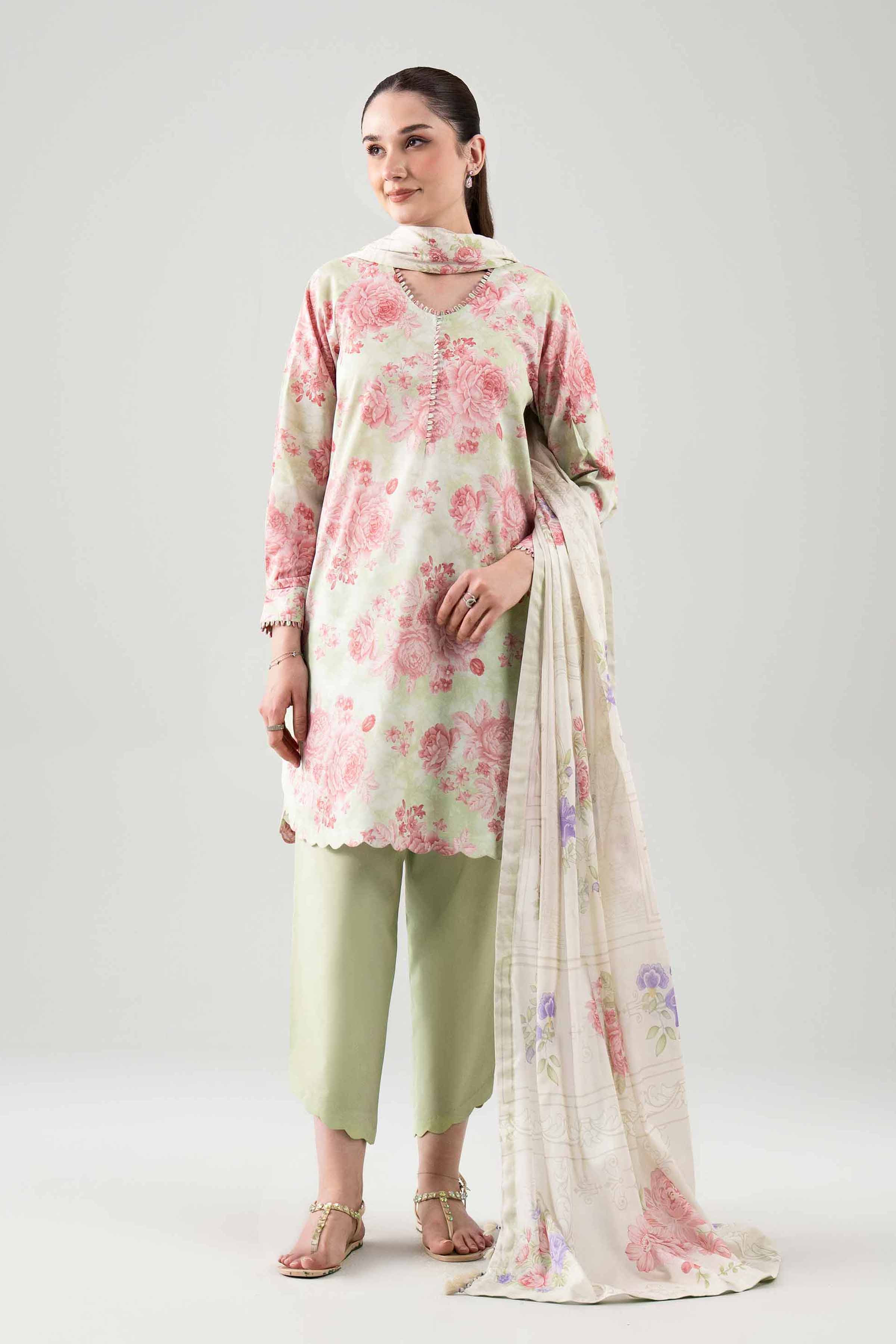 2 Piece - Digital Printed Suit - 42601003 for Women - Unstitched Collection | Nishat | Shop Online