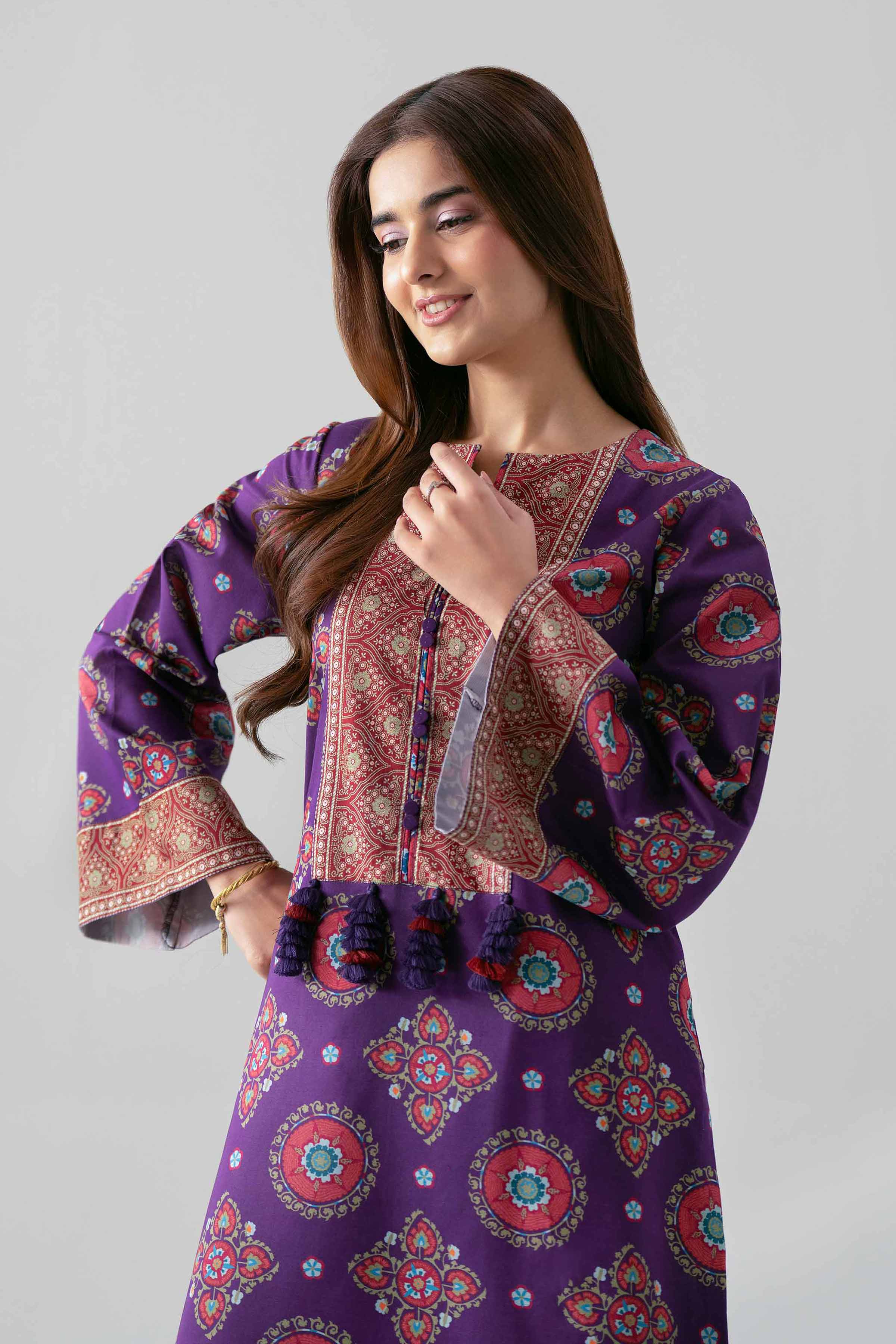 2 Piece - Printed Suit - 42601042 for Women - Unstitched Collection | Nishat | Shop Online