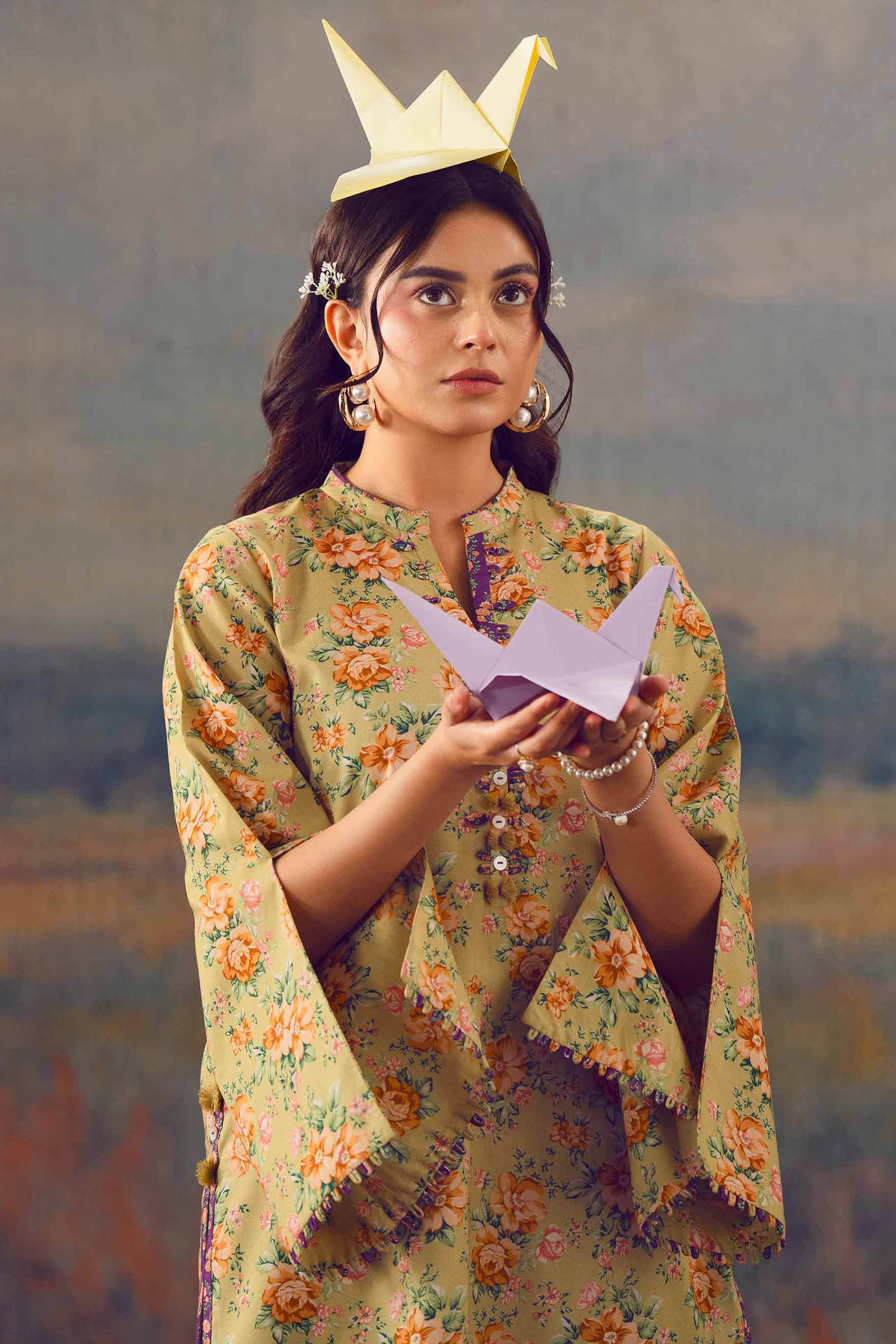 2 Piece - Printed Suit - 42601049 for Women - Unstitched Collection | Nishat | Shop Online