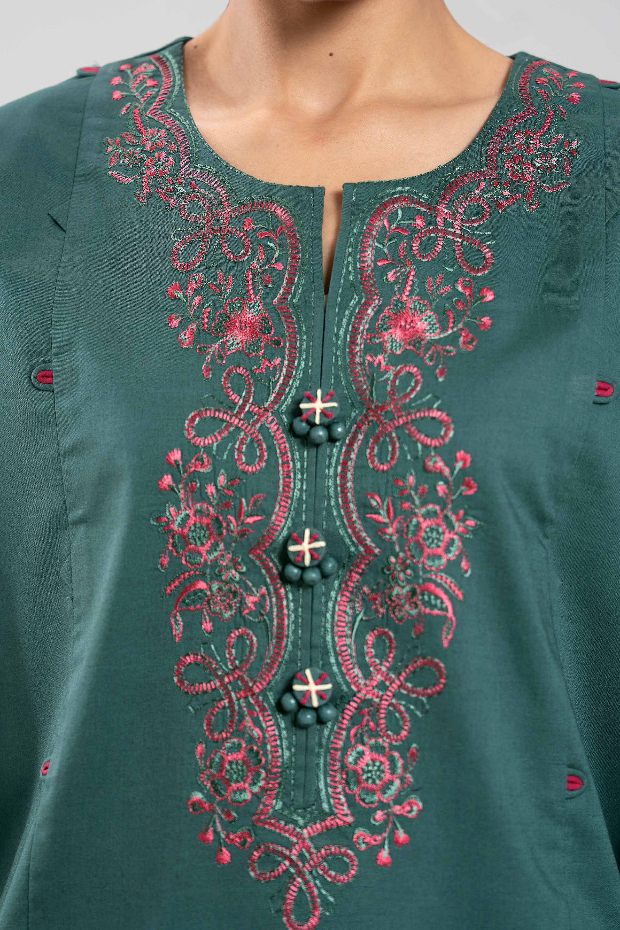 2 Piece - Digital Printed Embroidered Suit - 42601089 for Women - Unstitched Collection | Nishat | Shop Online