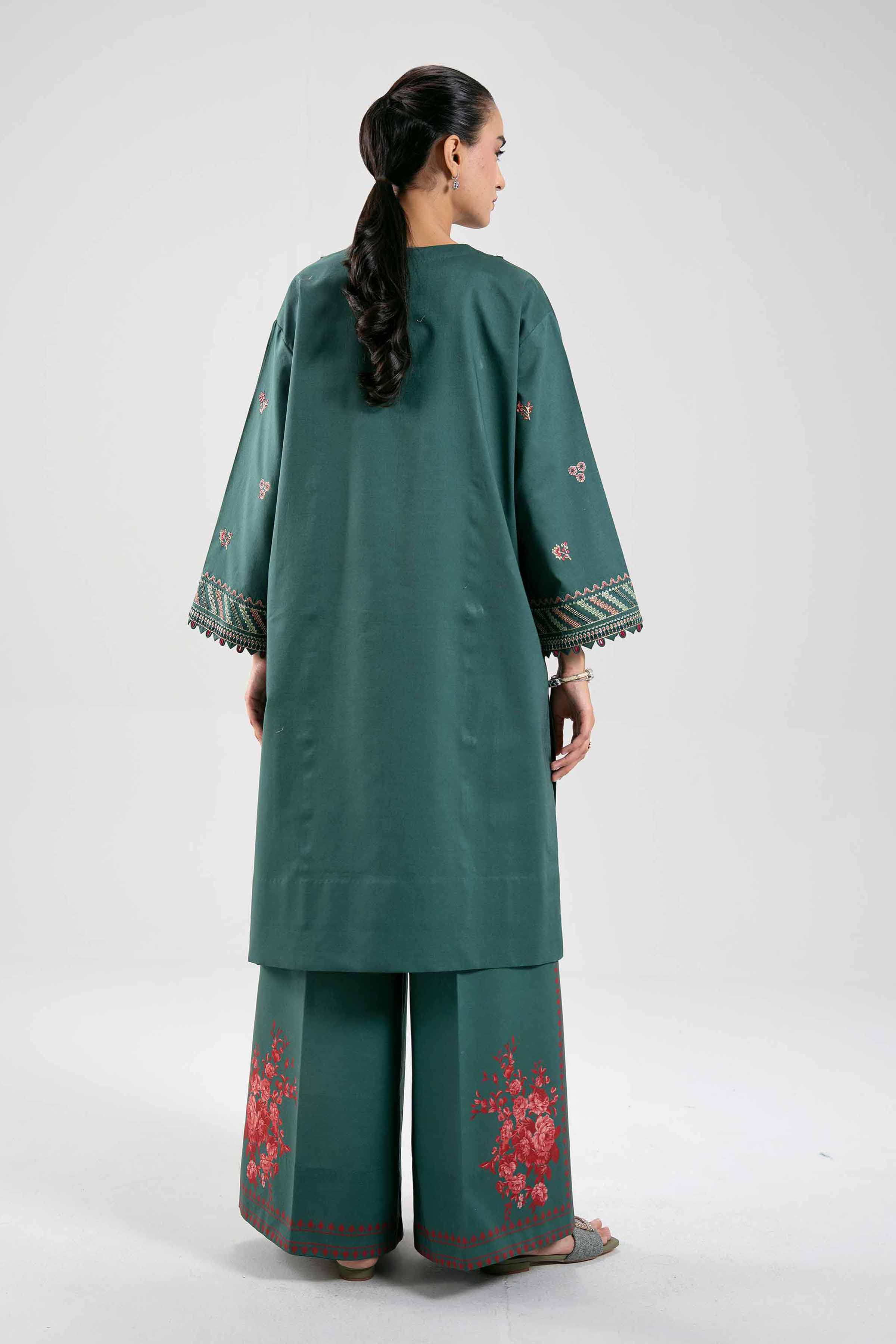 2 Piece - Digital Printed Embroidered Suit - 42601089 for Women - Unstitched Collection | Nishat | Shop Online