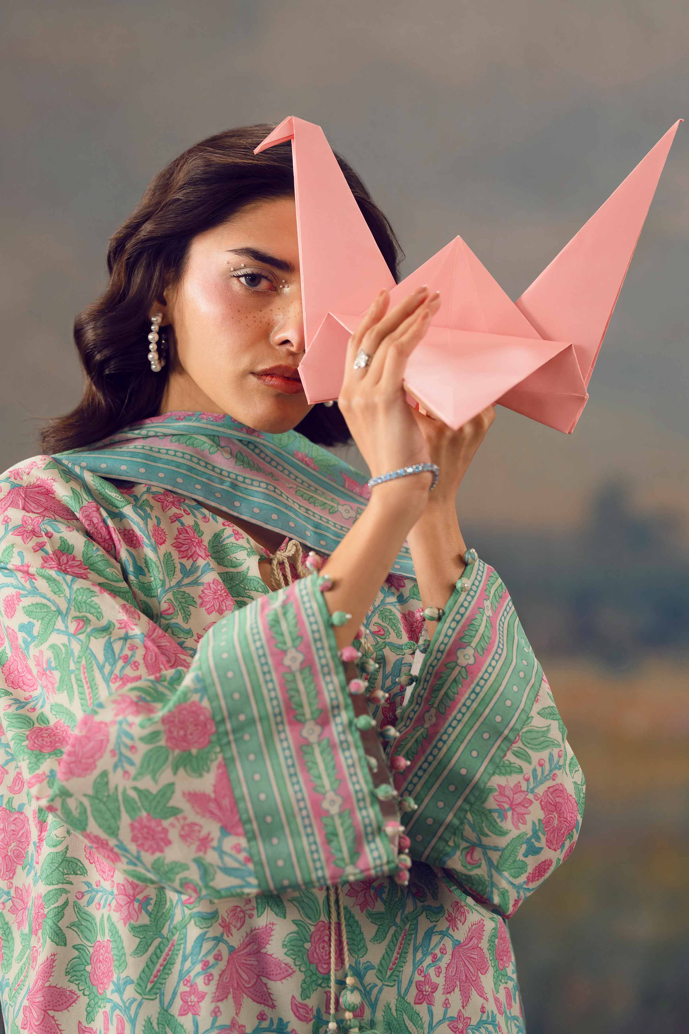 3 Piece - Printed Suit - 42601185 for Women - Unstitched Collection | Nishat | Shop Online