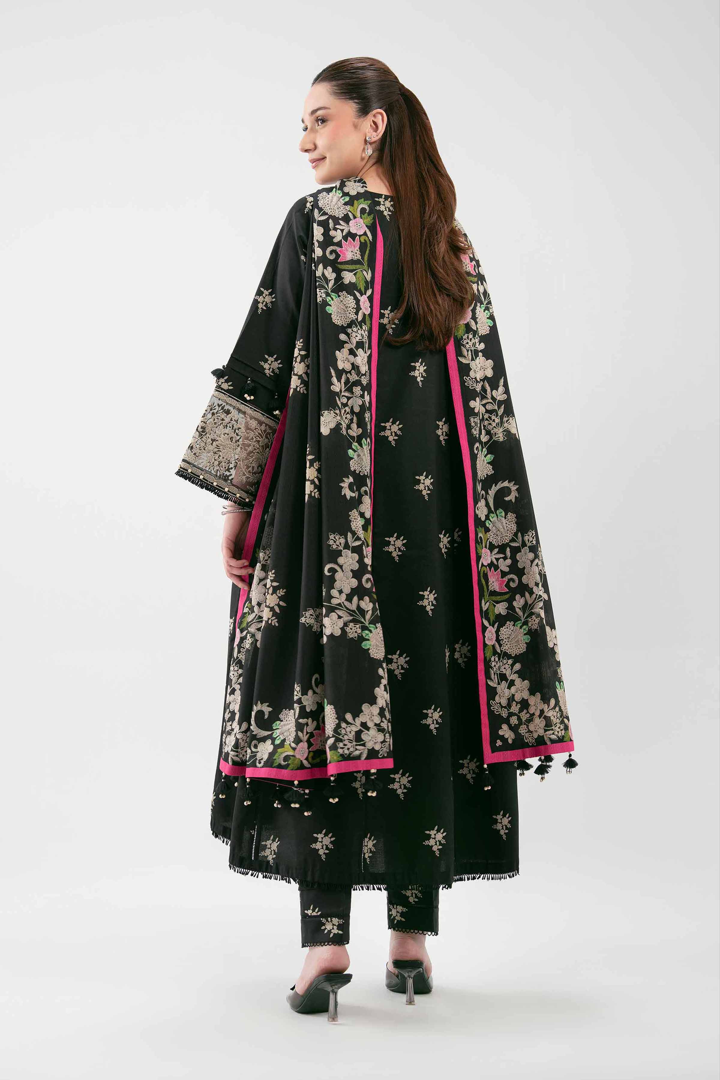 3 Piece - Digital Printed Embroidered Suit - 42601210 for Women - Unstitched Collection | Nishat | Shop Online