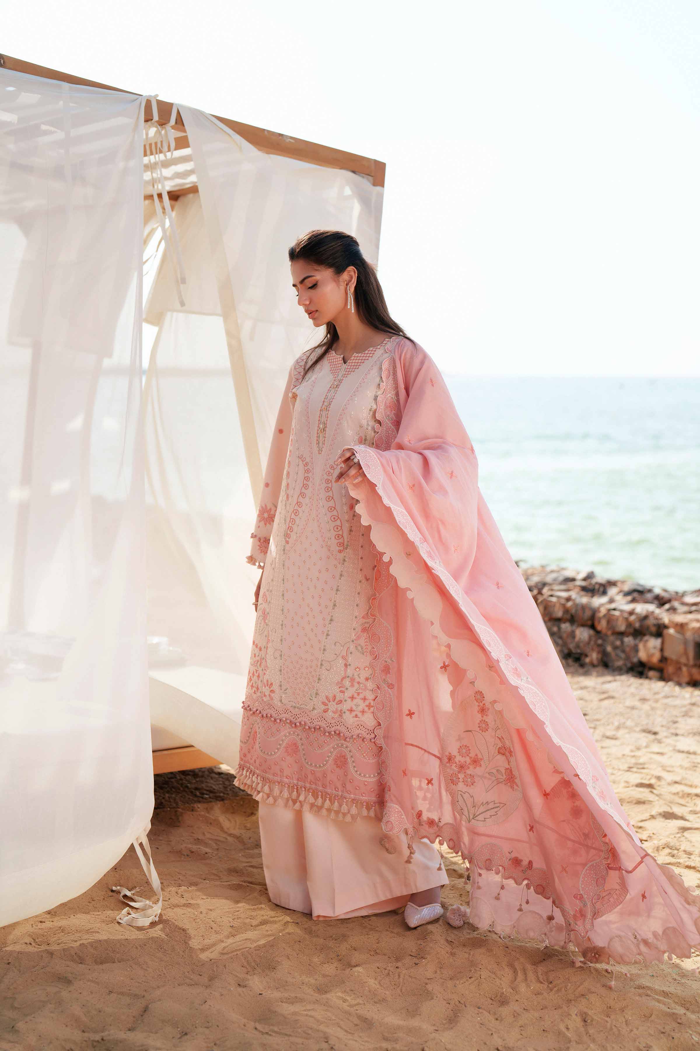3 Piece - Embroidered Suit - 42601297 for Women - Unstitched Collection | Nishat | Shop Online