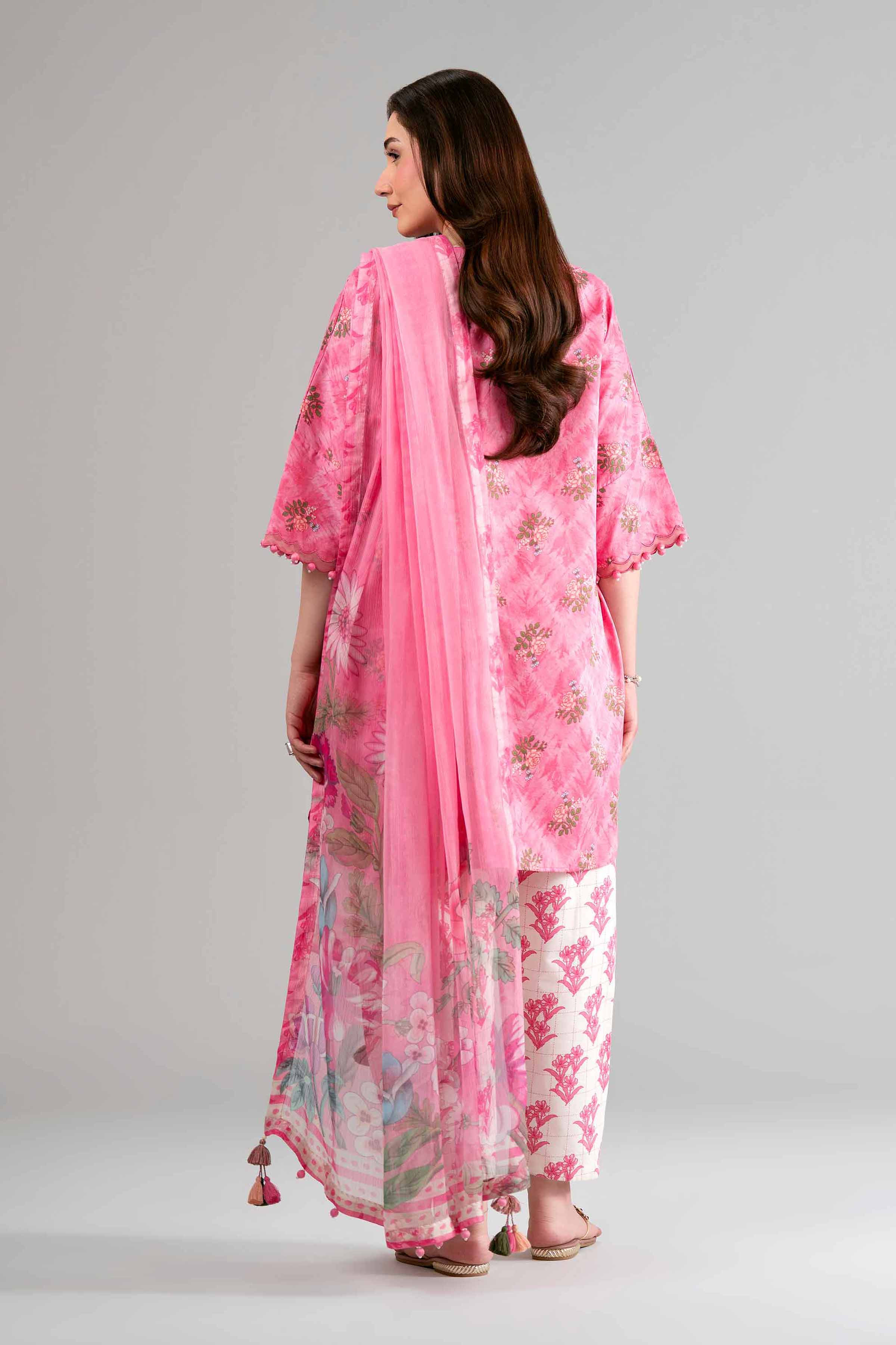 3 Piece - Digital Printed Suit - 42601579 for Women - Unstitched Collection | Nishat | Shop Online