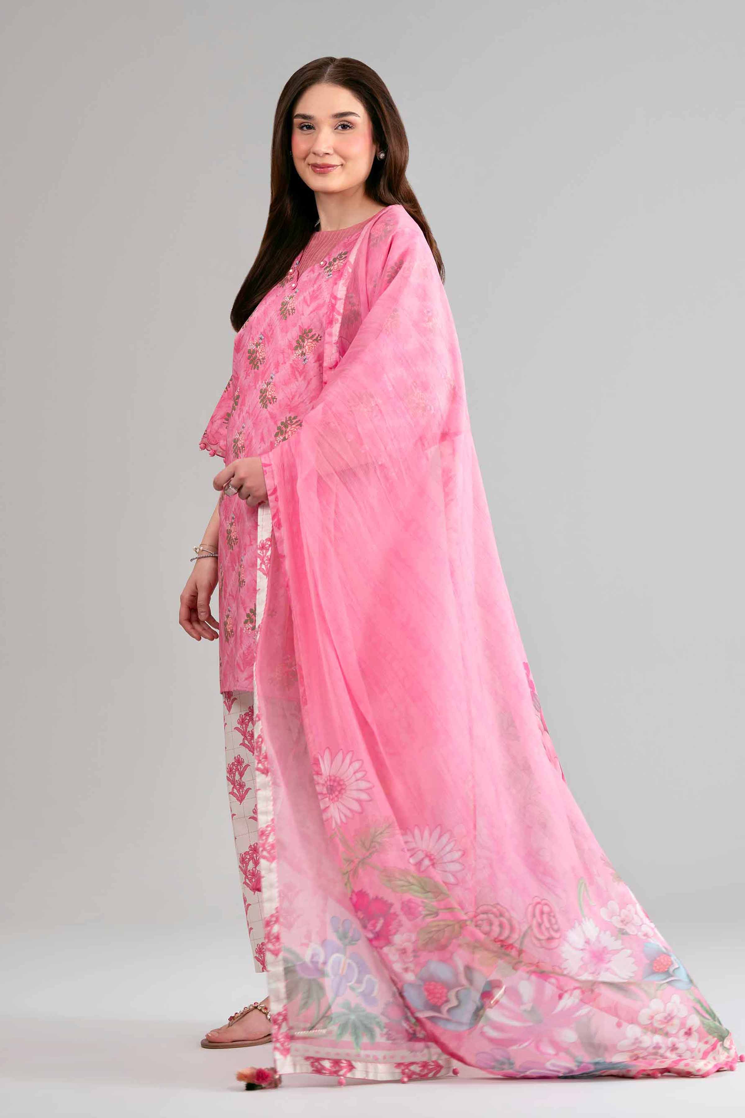 3 Piece - Digital Printed Suit - 42601579 for Women - Unstitched Collection | Nishat | Shop Online