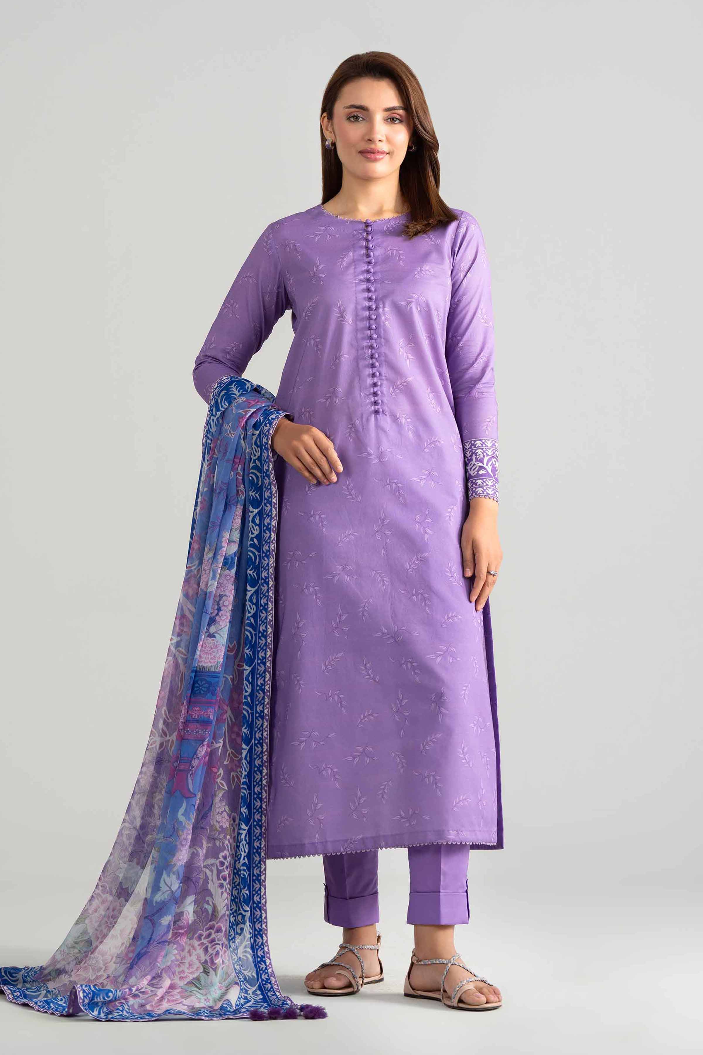 2 Piece - Digital Printed Suit - 42601601 for Women - Unstitched Collection | Nishat | Shop Online