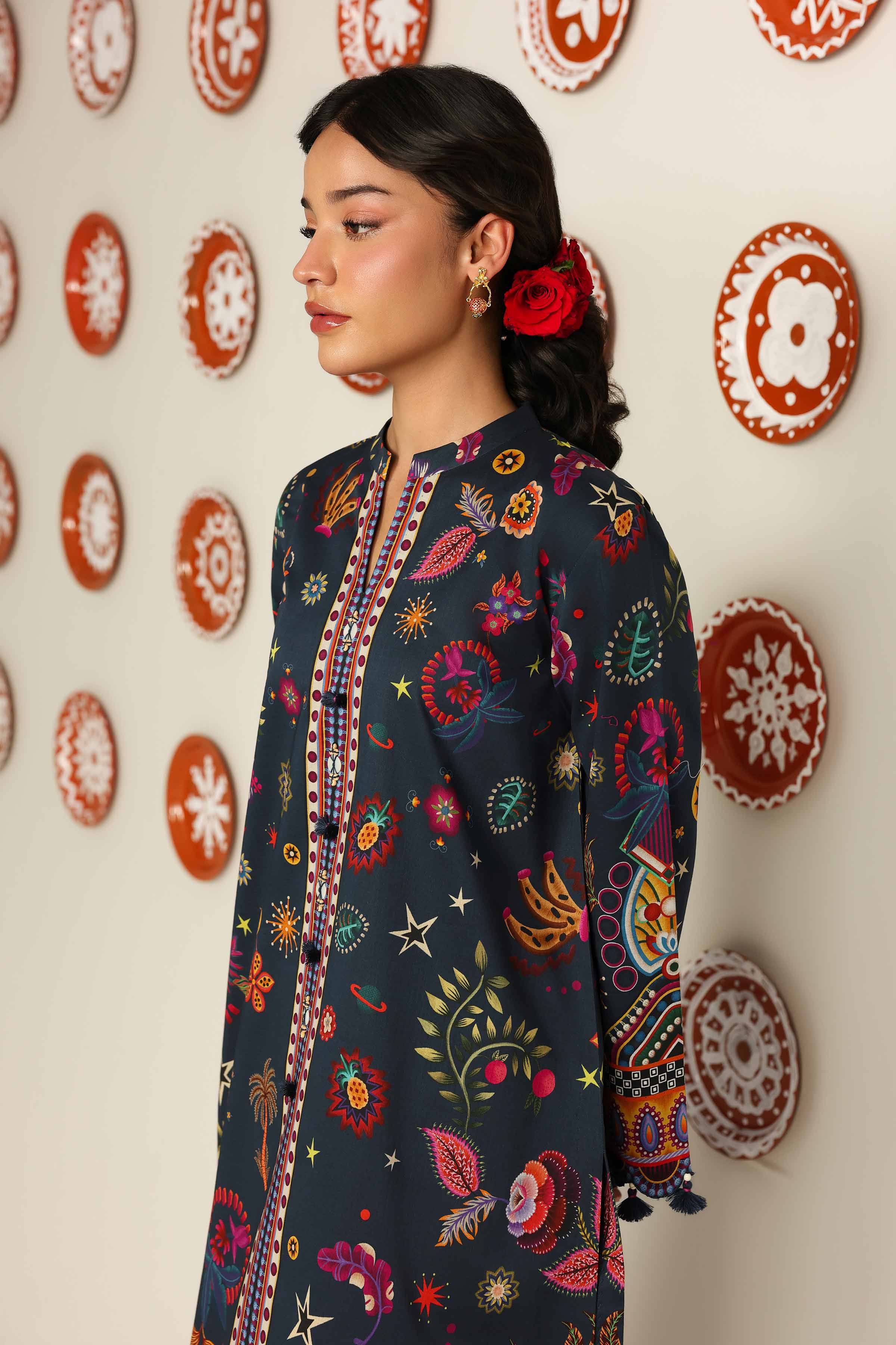 2 Piece - Digital Printed Suit - 42601618 for Women - Unstitched Collection | Nishat | Shop Online