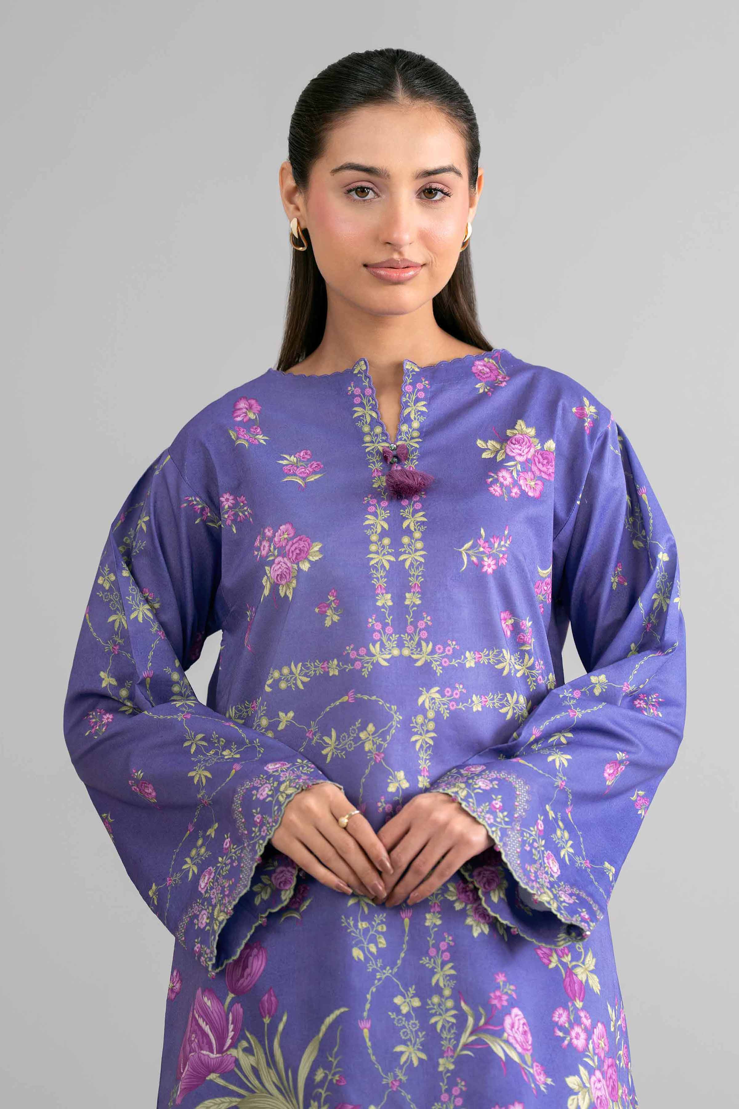 2 Piece - Digital Printed Suit - 42601620 for Women - Unstitched Collection | Nishat | Shop Online