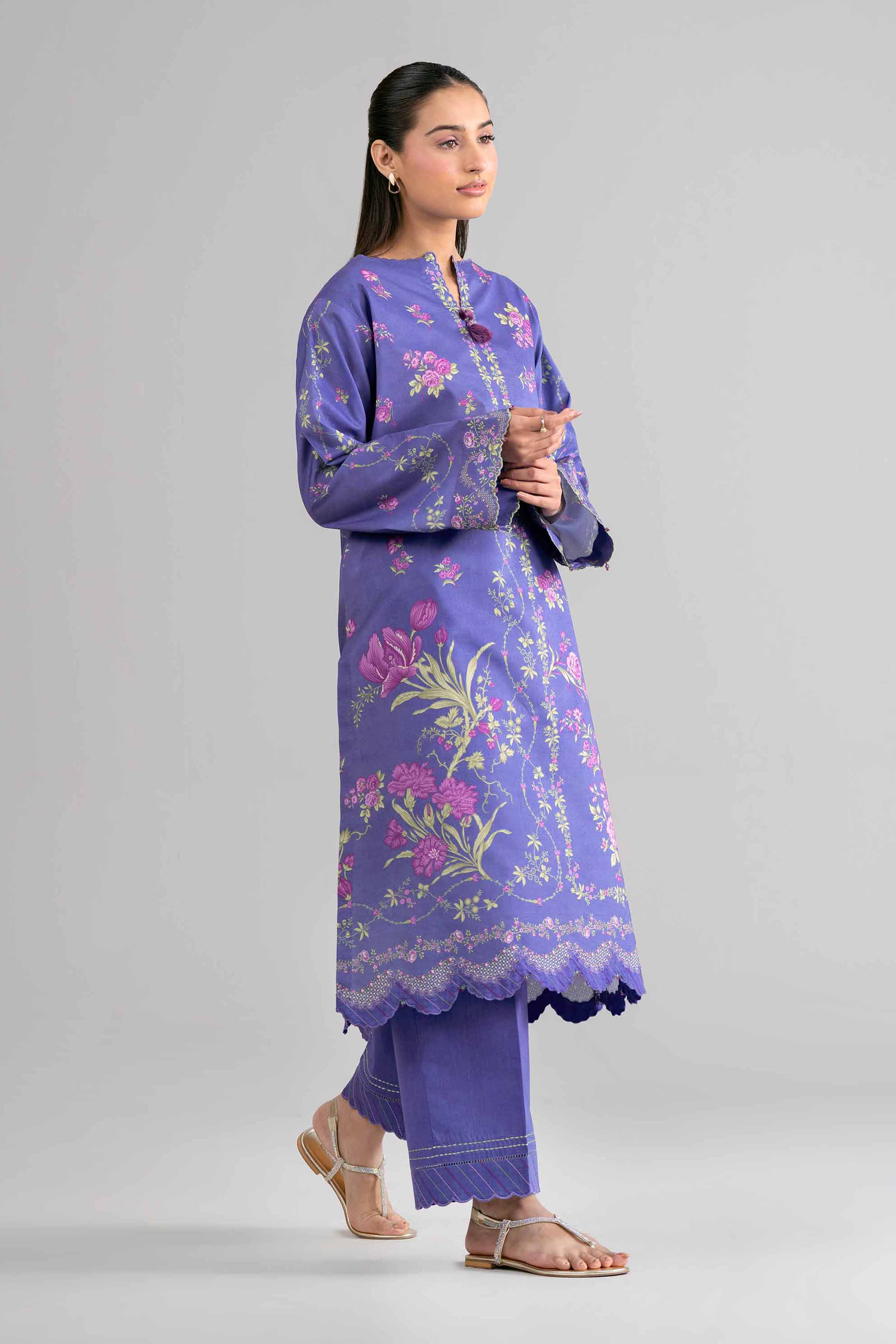 2 Piece - Digital Printed Suit - 42601620 for Women - Unstitched Collection | Nishat | Shop Online