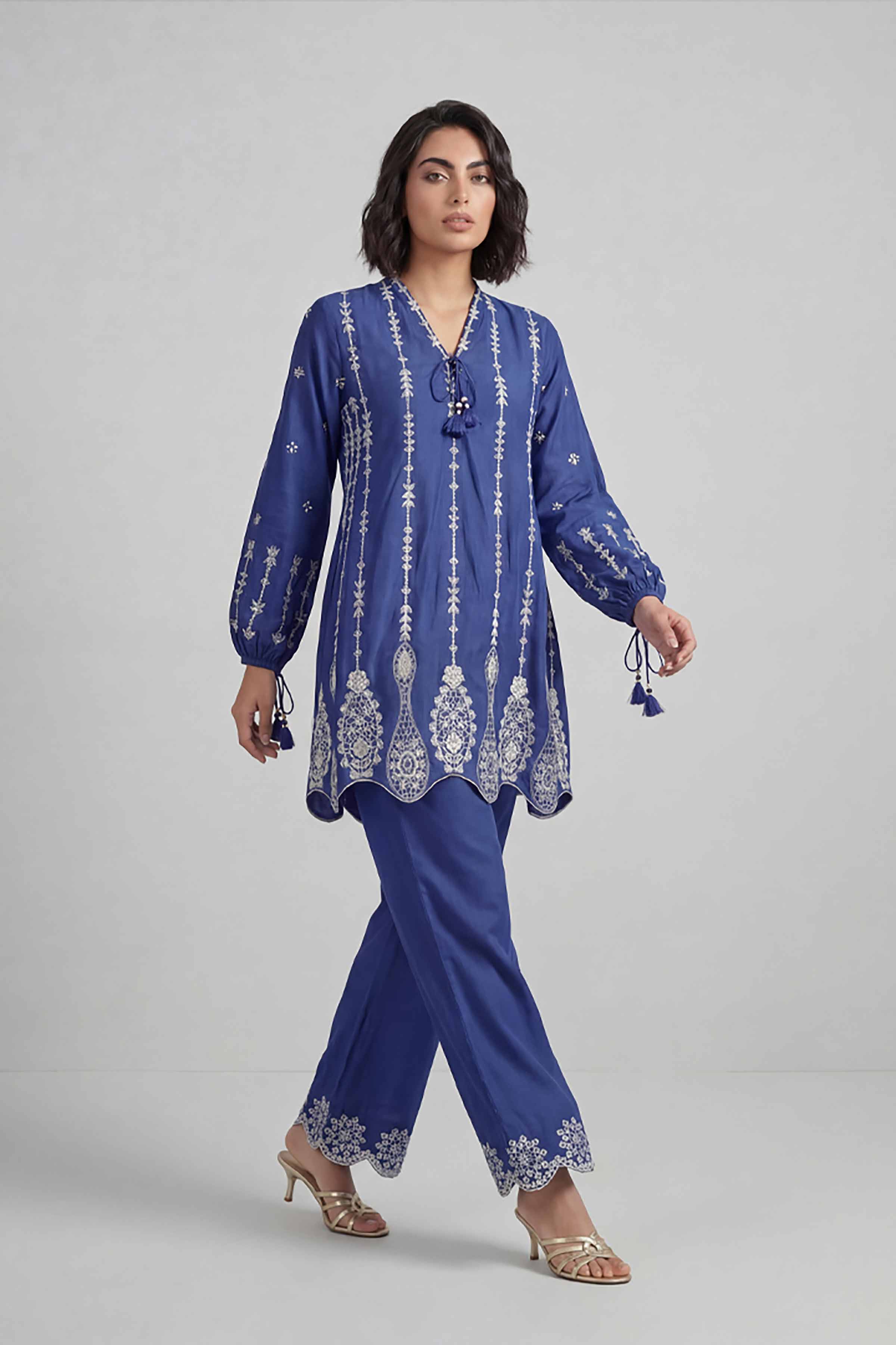 2 Piece - Embroidered Suit - 42601635 for Women - Unstitched Collection | Nishat | Shop Online