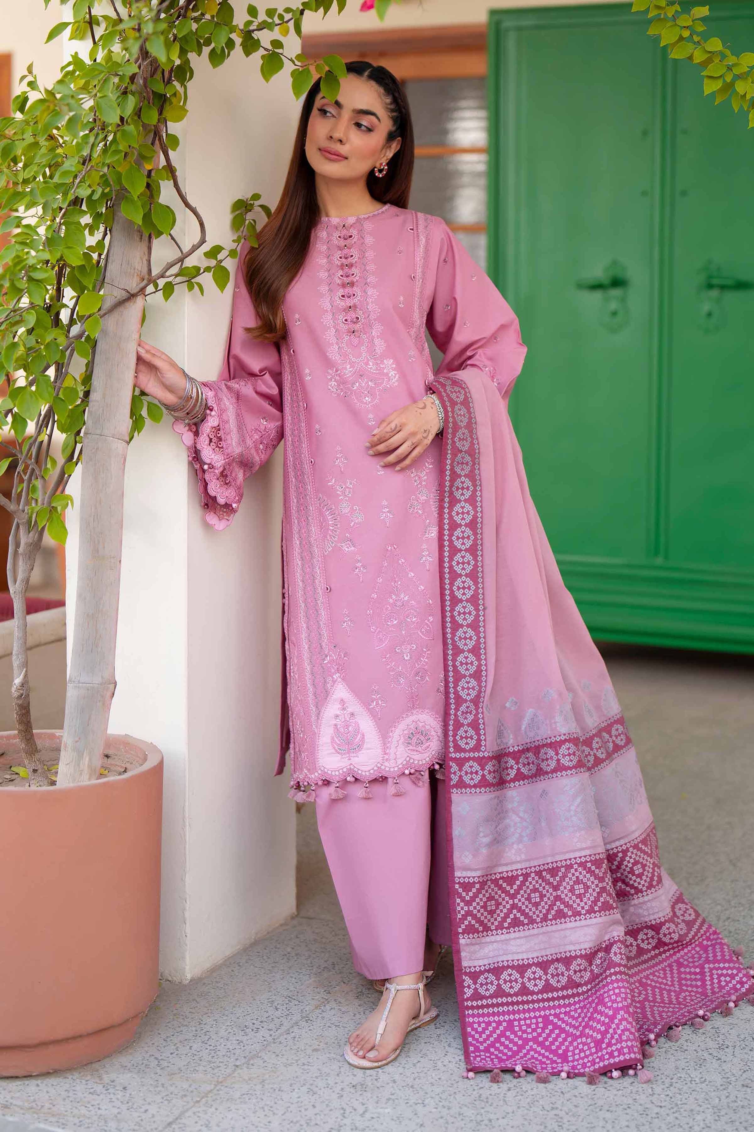 3 Piece - Embroidered Suit - 42601684 for Women - Unstitched Collection | Nishat | Shop Online