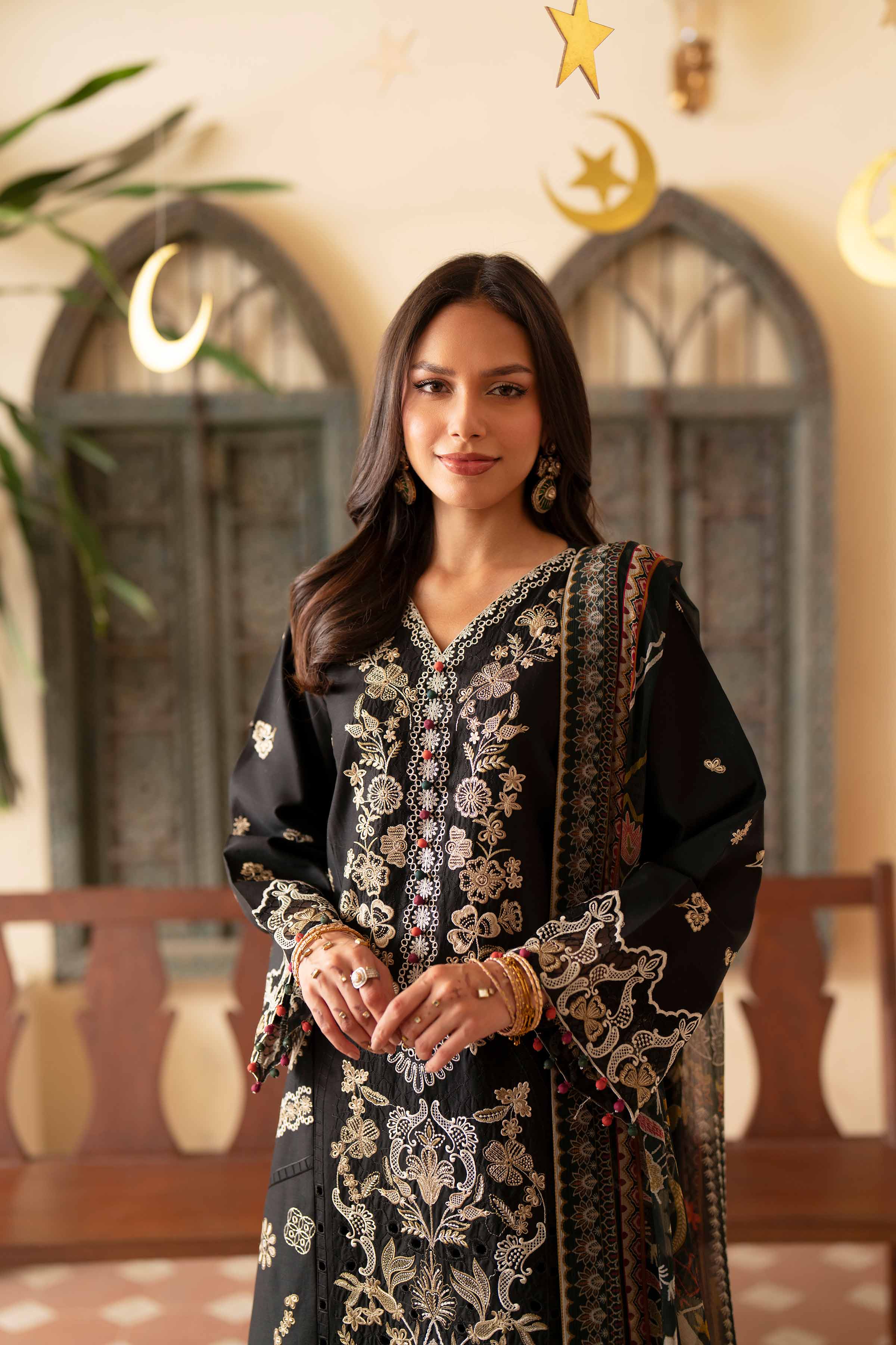 3 Piece - Digital Printed Embroidered Suit - 42601698 for Women - Unstitched Collection | Nishat | Shop Online