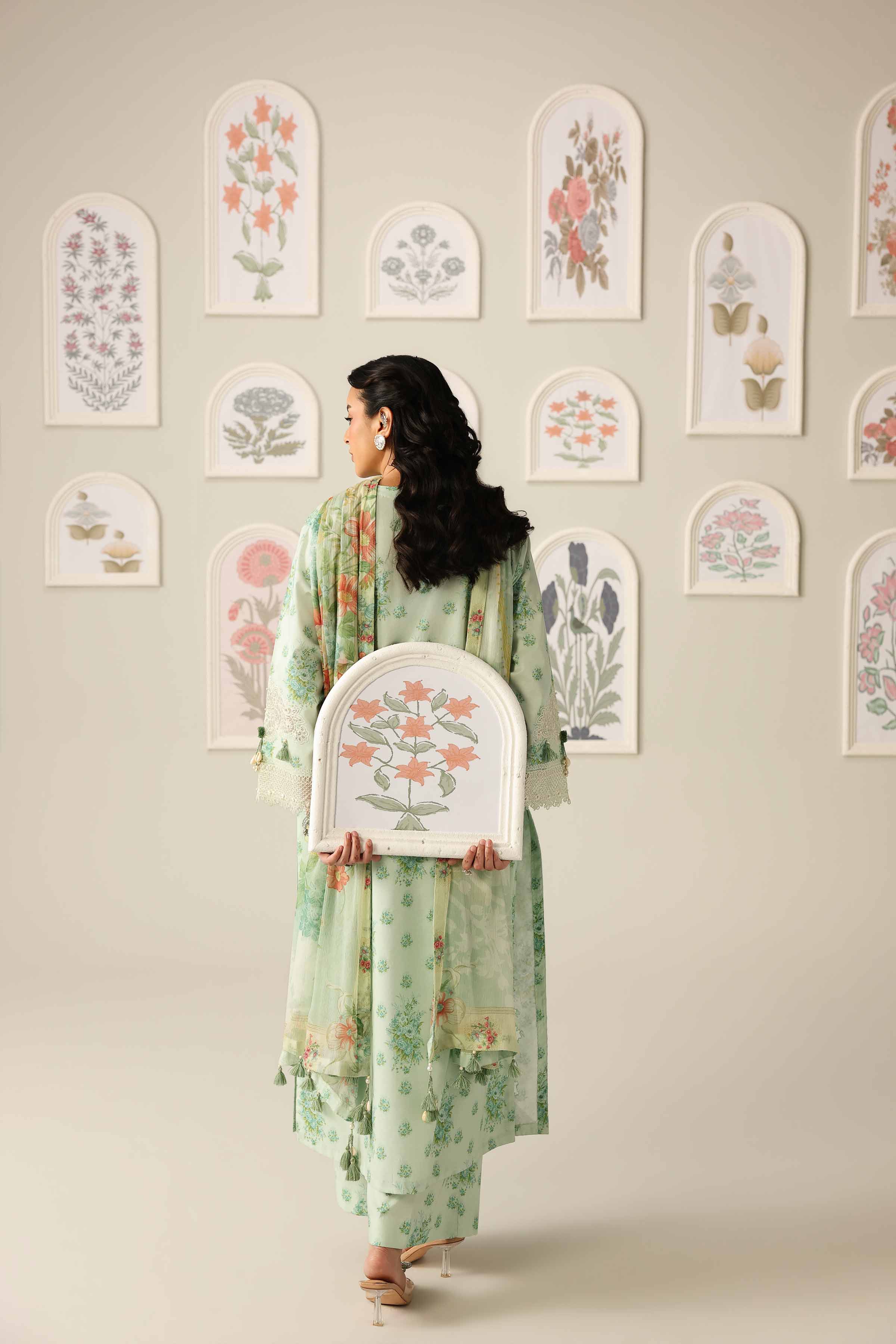 3 Piece - Digital Printed Embroidered Suit - 42601909 for Women - Unstitched Collection | Nishat | Shop Online
