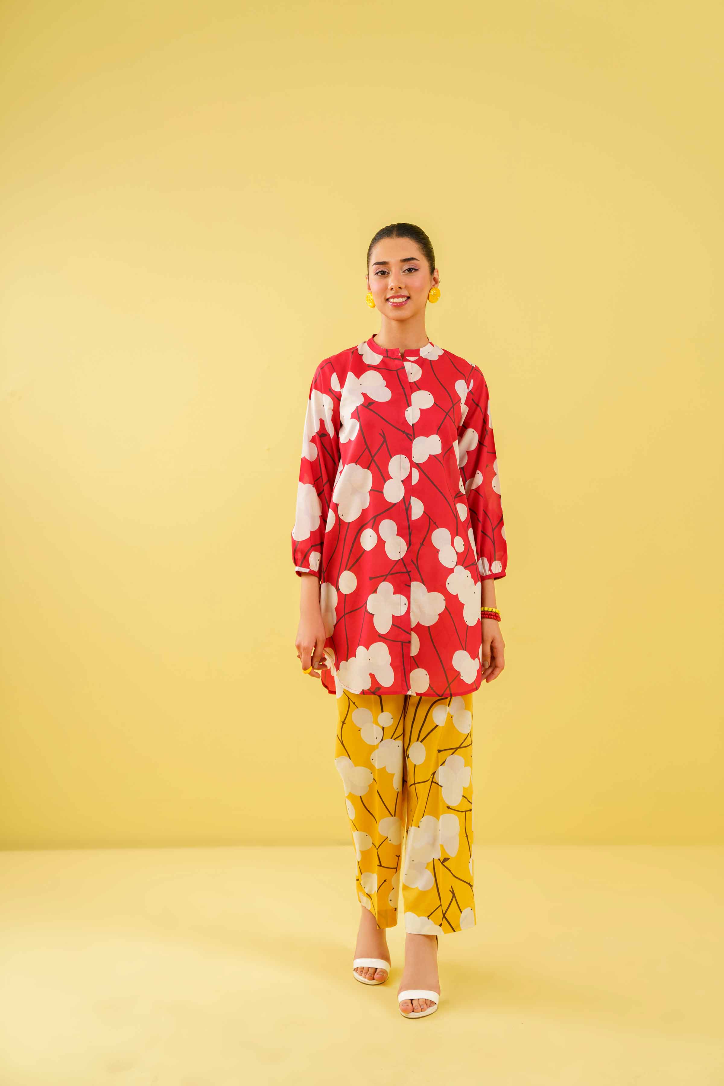 2 Piece - Printed Suit - AS24-48