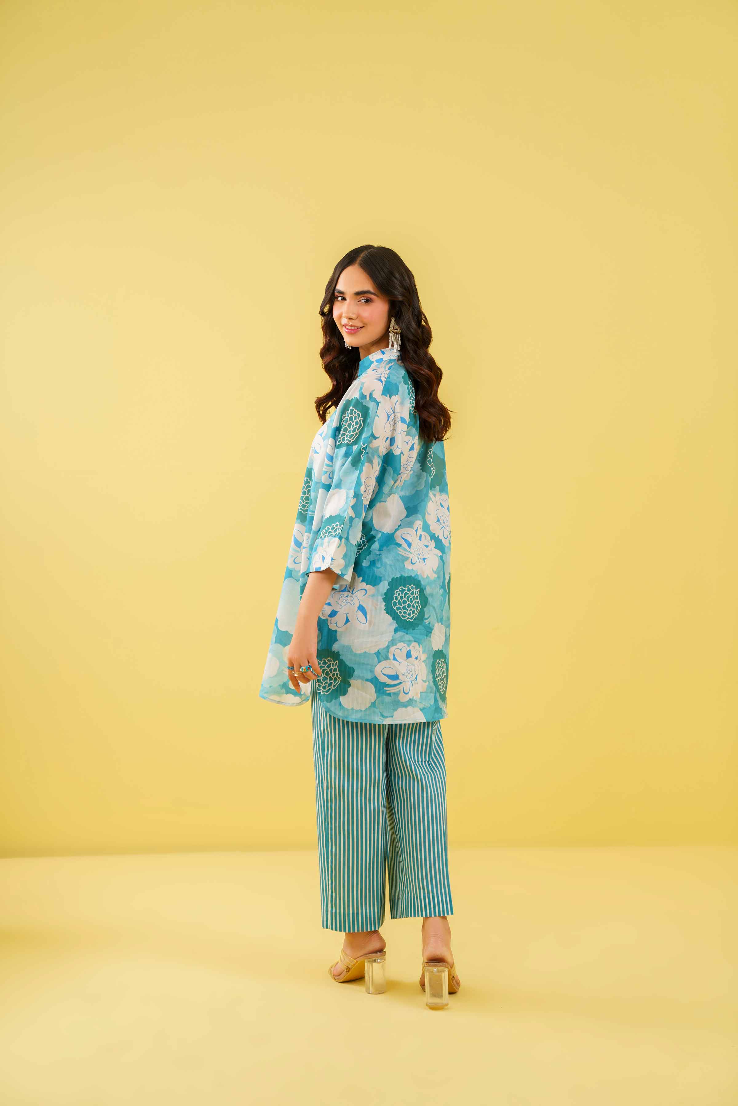 2 Piece - Printed Suit - AS24-52