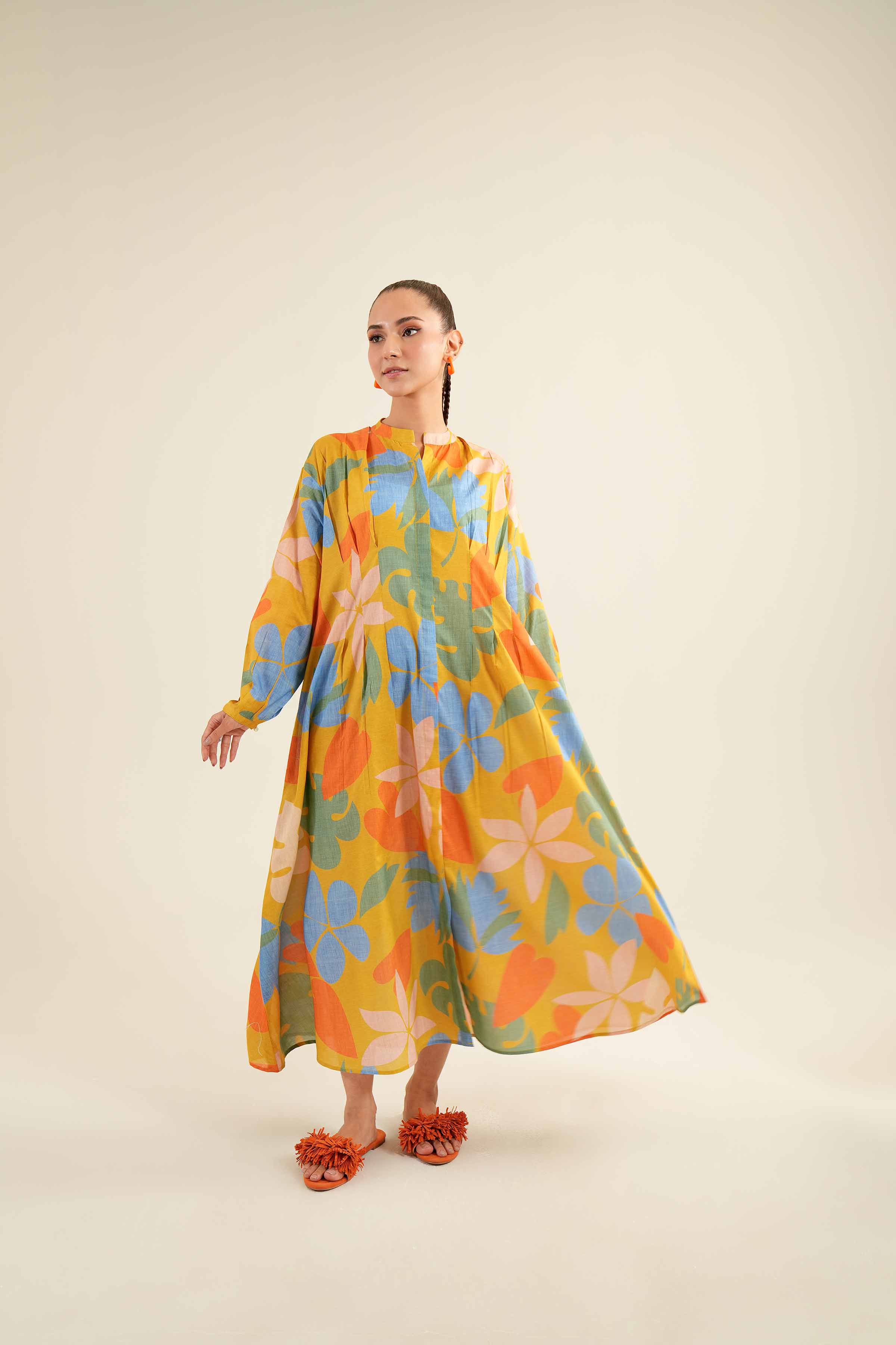Printed Dress - AS24-60