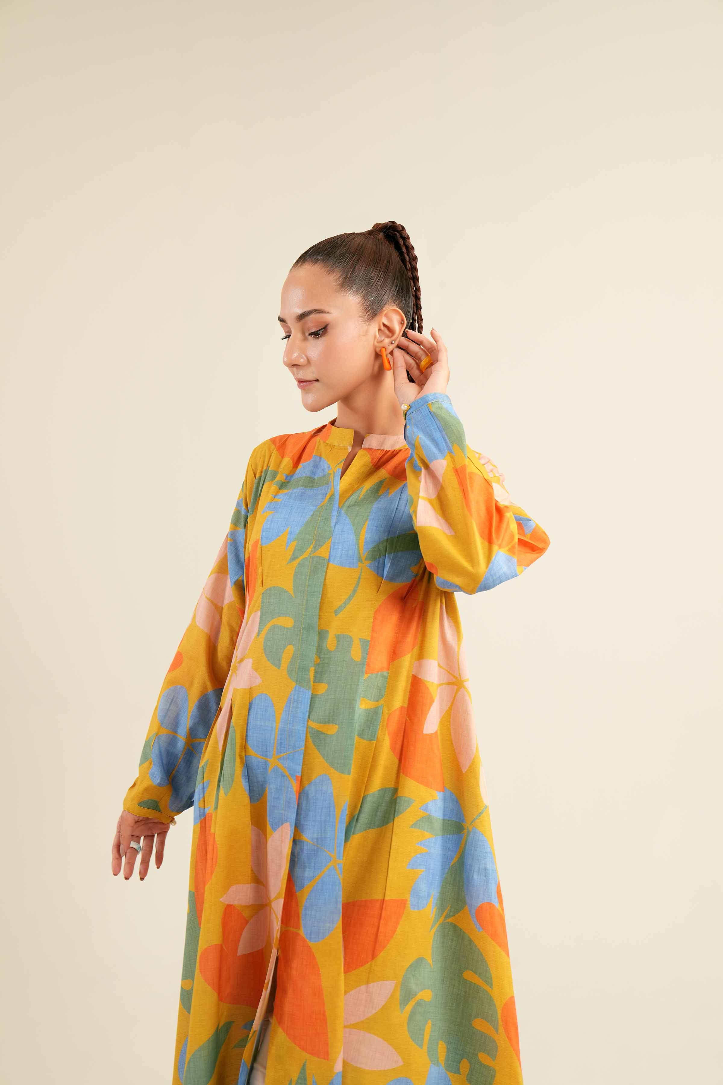 Printed Dress - AS24-60